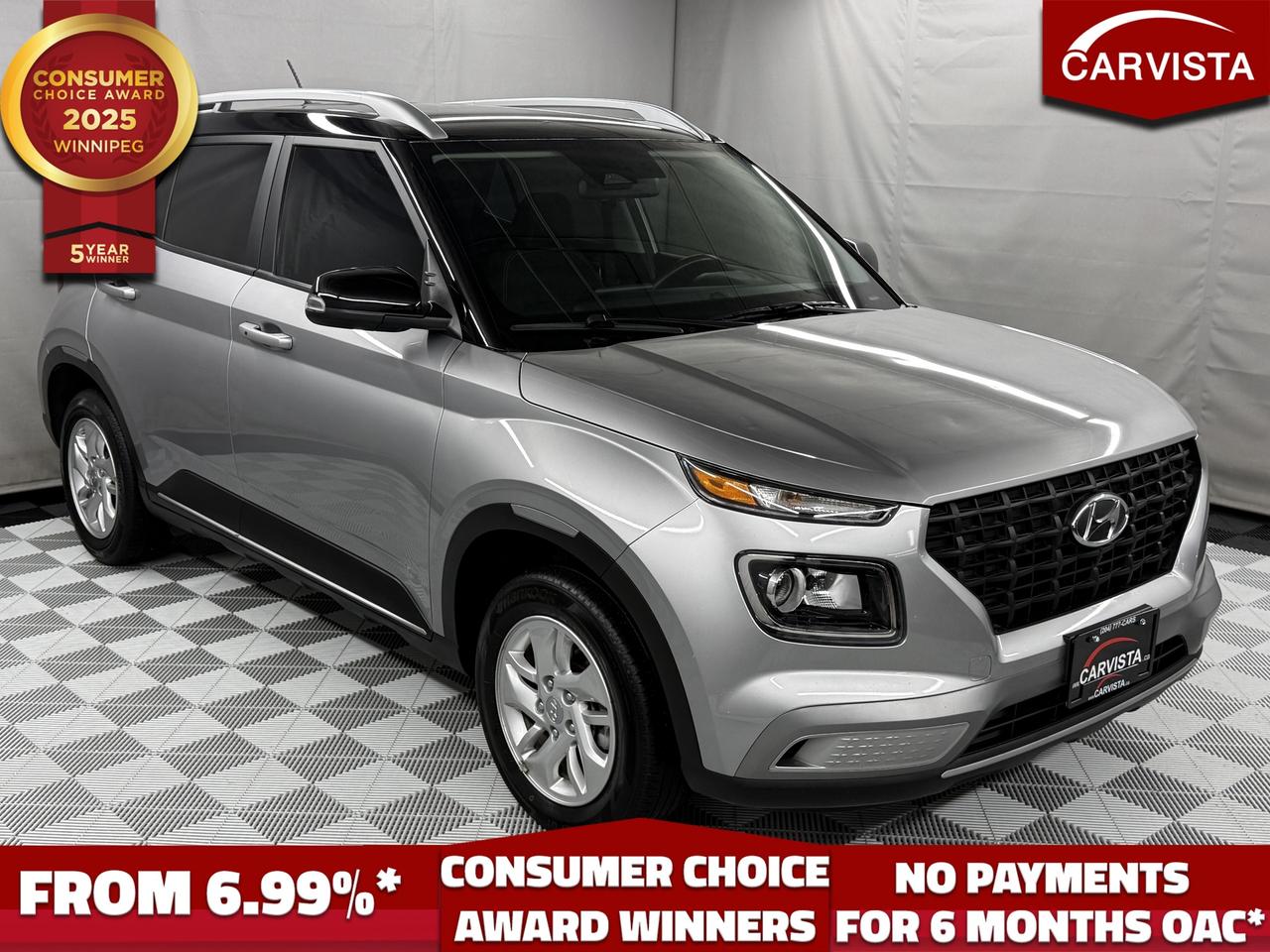 Used 2023 Hyundai Venue Preferred IVT w-Two-Tone - NO ACCIDENTS/WARRANTY - for sale in Winnipeg, MB