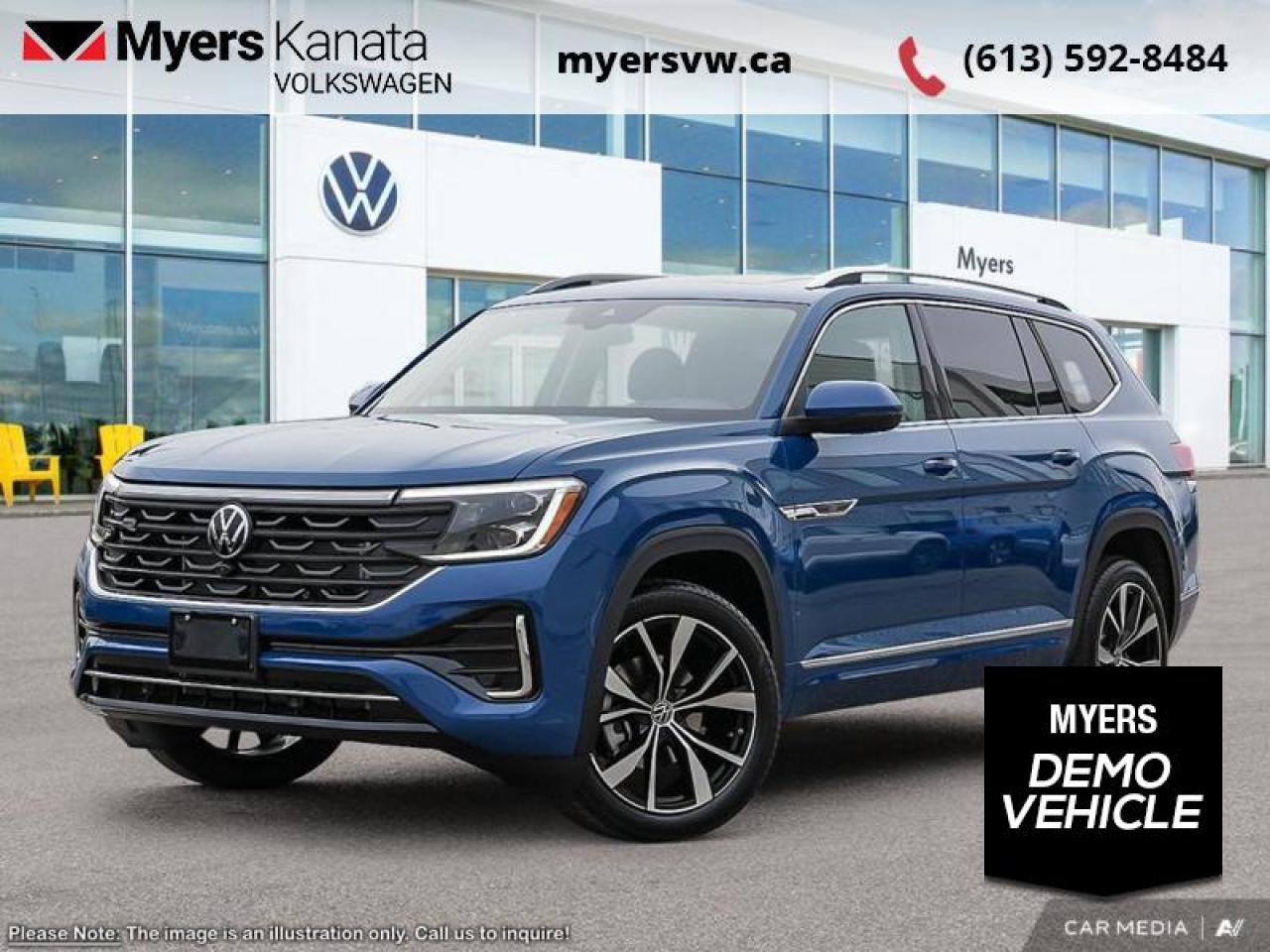 Used 2025 Volkswagen Atlas Execline 2.0 TSI  - Leather Seats for sale in Kanata, ON