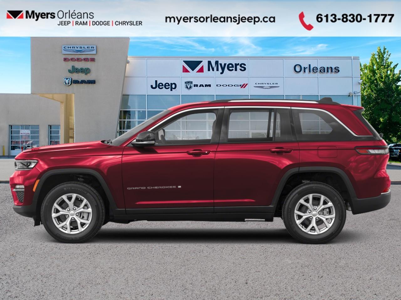 New 2025 Jeep Grand Cherokee Limited  - Navigation - $156.21 /Wk for sale in Ottawa, ON