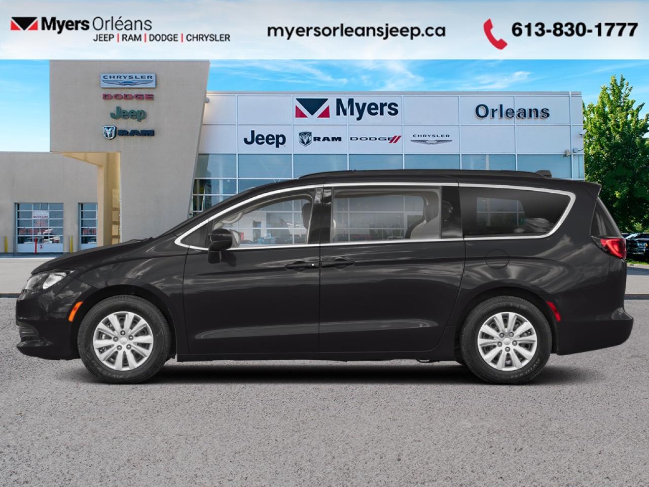 <b>Heated Seats,  Apple CarPlay,  Android Auto,  Heated Steering Wheel,  Power Liftgate!</b><br> <br>   Comfort meets confidence in the 2026 Grand Caravan, built to make every drive smooth and stress-free. <br> <br>Enjoy the comfortable cabin experience and an elevated level of utility in this Chrysler Grand Caravan. Its designed to help keep you safely on the road and comes loaded with a long list of advanced safety features. Whether you need tons of practical space for family and friends or gear, the Chrysler Grand Caravan has room for it all.<br> <br> This diamond black crystal pearl van  has an automatic transmission and is powered by a  287HP 3.6L V6 Cylinder Engine.<br> <br> Our Grand Caravans trim level is SXT. This ideal family hauler is stacked with amazing standard features such as heated front seats with power adjustment and lumbar support, 2nd row captains chairs, 60-40 split folding 3rd row bench seats, a heated TechnoLeather synthetic leather steering wheel, dual-zone front air conditioning, power sliding rear doors, and a power liftgate for rear cargo access. Connectivity is handled via a 10.1-inch display powered by Uconnect 5, with Apple CarPlay and Android Auto compatibility, SiriusXM satellite radio, an integrated center stack radio, and USB mobile projection. Additional features also include forward collision warning with active braking, remote engine start, front and rear cupholders, and even more. This vehicle has been upgraded with the following features: Heated Seats,  Apple Carplay,  Android Auto,  Heated Steering Wheel,  Power Liftgate,  Remote Start,  Forward Collision Alert. <br><br> View the original window sticker for this vehicle with this url <b><a href=http://www.chrysler.com/hostd/windowsticker/getWindowStickerPdf.do?vin=2C4RC1ZG2TR194643 target=_blank>http://www.chrysler.com/hostd/windowsticker/getWindowStickerPdf.do?vin=2C4RC1ZG2TR194643</a></b>.<br> <br>To apply right now for financing use this link : <a href=https://www.myersorleansjeep.ca/apply-for-financing/ target=_blank>https://www.myersorleansjeep.ca/apply-for-financing/</a><br><br> <br/> Weve discounted this vehicle $1130.    4.99% financing for 96 months. <br> Buy this vehicle now for the lowest weekly payment of <b>$147.31</b> with $0 down for 96 months @ 4.99% APR O.A.C. ( Plus applicable taxes -  **Rebates may not be applicable on all purchase types [cash, lease, or finance]. Eligibility and conditions may vary. Please see dealer for full details and confirmation of eligibility.   / Total Obligation of $61282  ).  Incentives expire 2026-01-02.  See dealer for details. <br> <br>The road to new driving experiences begins in our inventory, where youll find an incredible array of brand-new cars, trucks, minivans, and SUVs, including two of our bestselling models, the Dodge Ram 1500 and the Dodge Grand Caravan. If you want to know what the cutting edge of automotive technology looks like, all you have to do is visit Myers Orleans Jeep! Each model comes loaded with the convenient features and cool technology that help make every trip memorable. Looking for additional everyday luxury at a price thats incredibly wallet-friendly? Choose from our selection of quality pre-owned models! If you can think of a road, our friendly and knowledgeable sales team will help you find the perfect vehicle to drive it.<br><br>We may be a well-established dealership thats been part of the community for many years, but that doesnt mean were stuck in the past! At Myers Orleans Jeep, were proud to provide a fresh, modern approach to car buying. Using our array of online tools, you can browse our extensive inventory, schedule a service appointment, order parts, and even apply for credit from wherever youve got a connection. Our goal is to create relationships that will last, and we know that the best way to do this is by providing a dealership experience thats based on honesty, transparency, trust, and a commitment to customers. Stop by today and discover all the ways we go above and beyond for you.<br><br> Come by and check out our fleet of 60+ used cars and trucks and 70+ new cars and trucks for sale in Orleans.  o~o