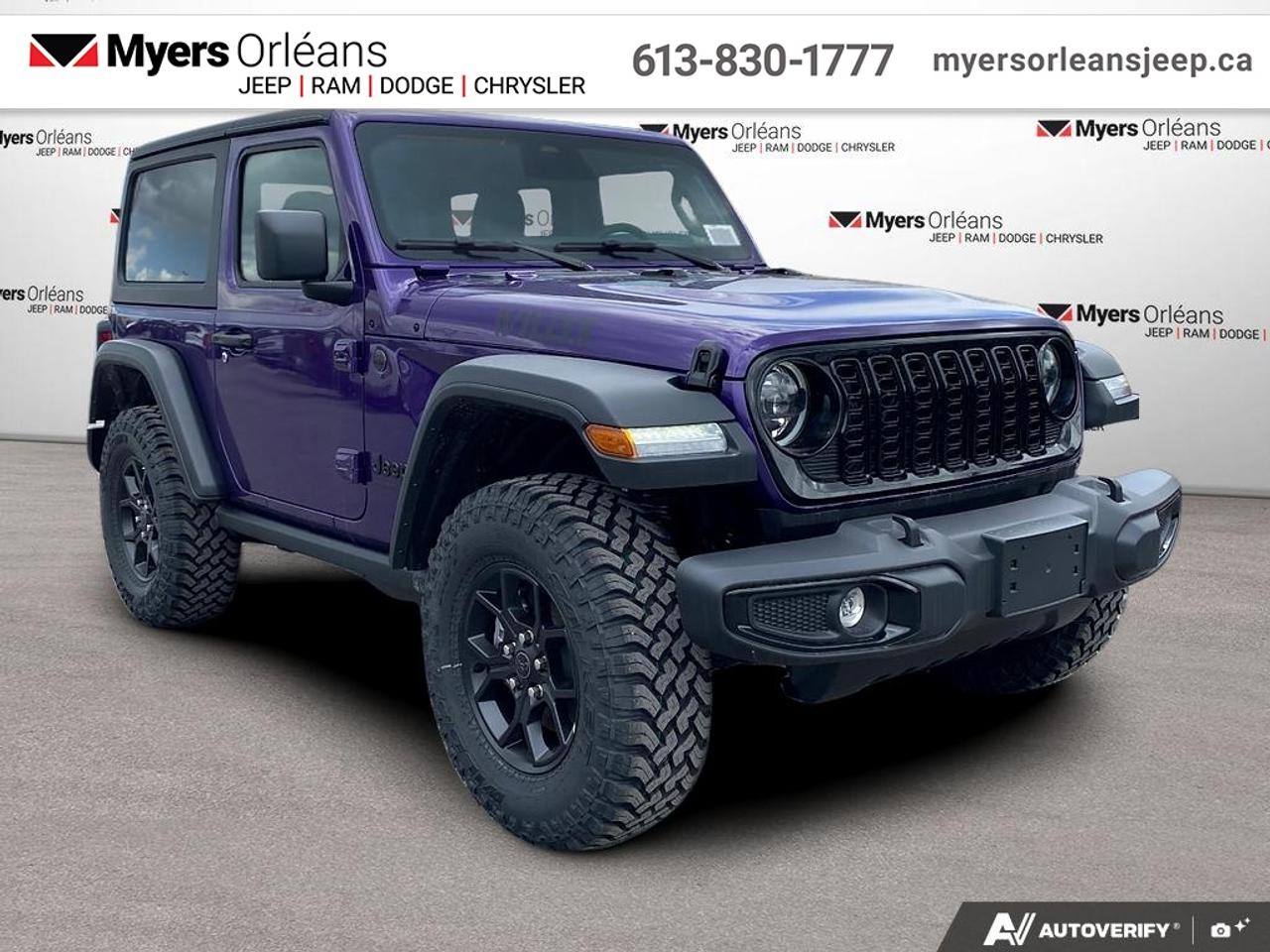 2026 Jeep Wrangler Willys  - Freedom Top - $168.11 /Wk Photo