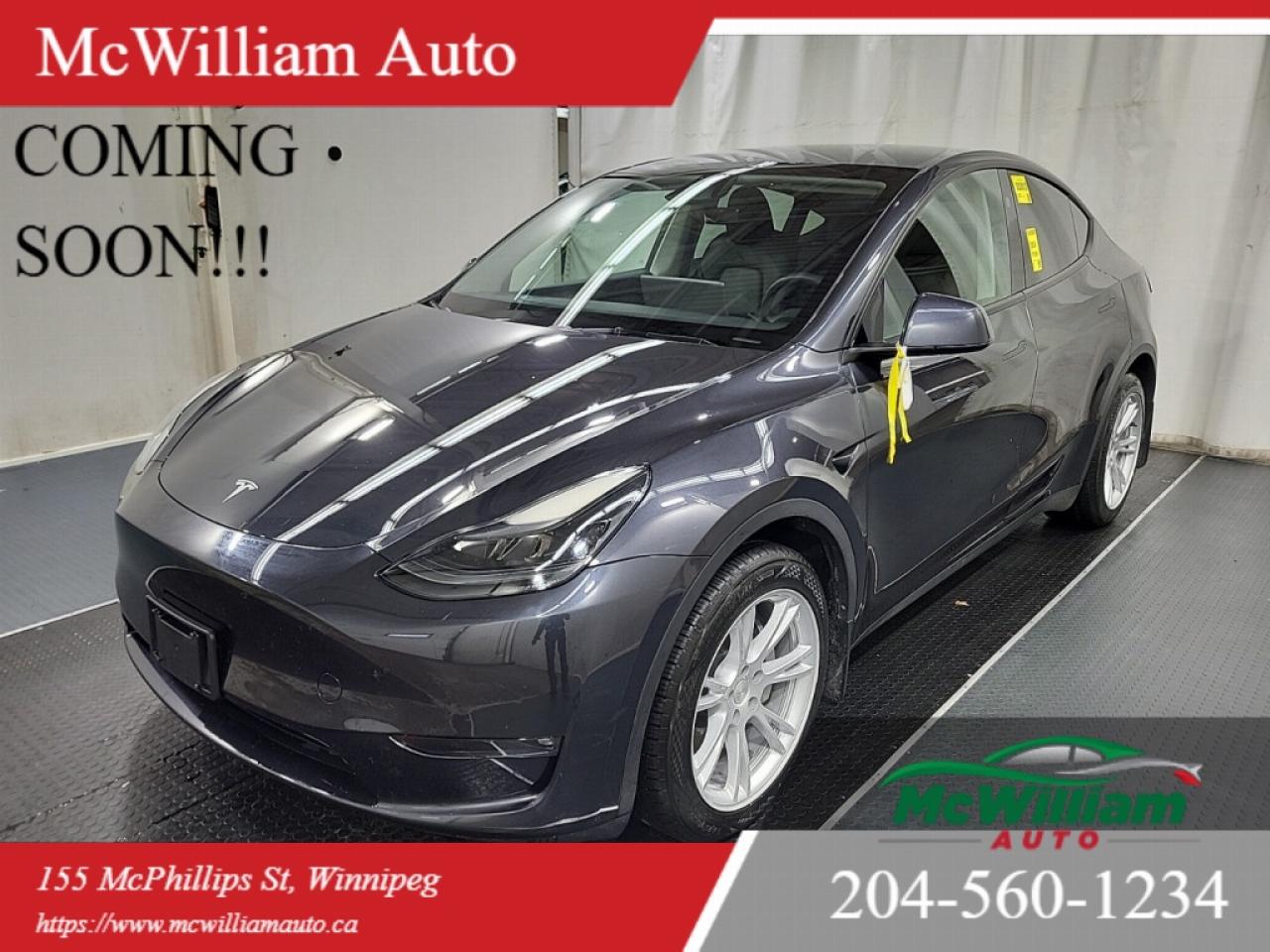 Used 2024 Tesla Model Y Long Range | COMING SOON!!! CALL FOR MORE DETAILS | for sale in Winnipeg, MB