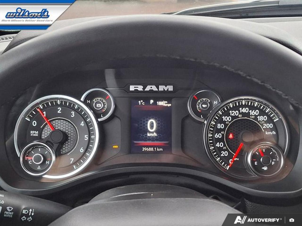 2025 RAM 1500 Big Horn Crew 4X4 | 3.0L Hurricane Twin Turbo | Heated Wheel + Seats | Power Seat | Rear Cam & More! Photo