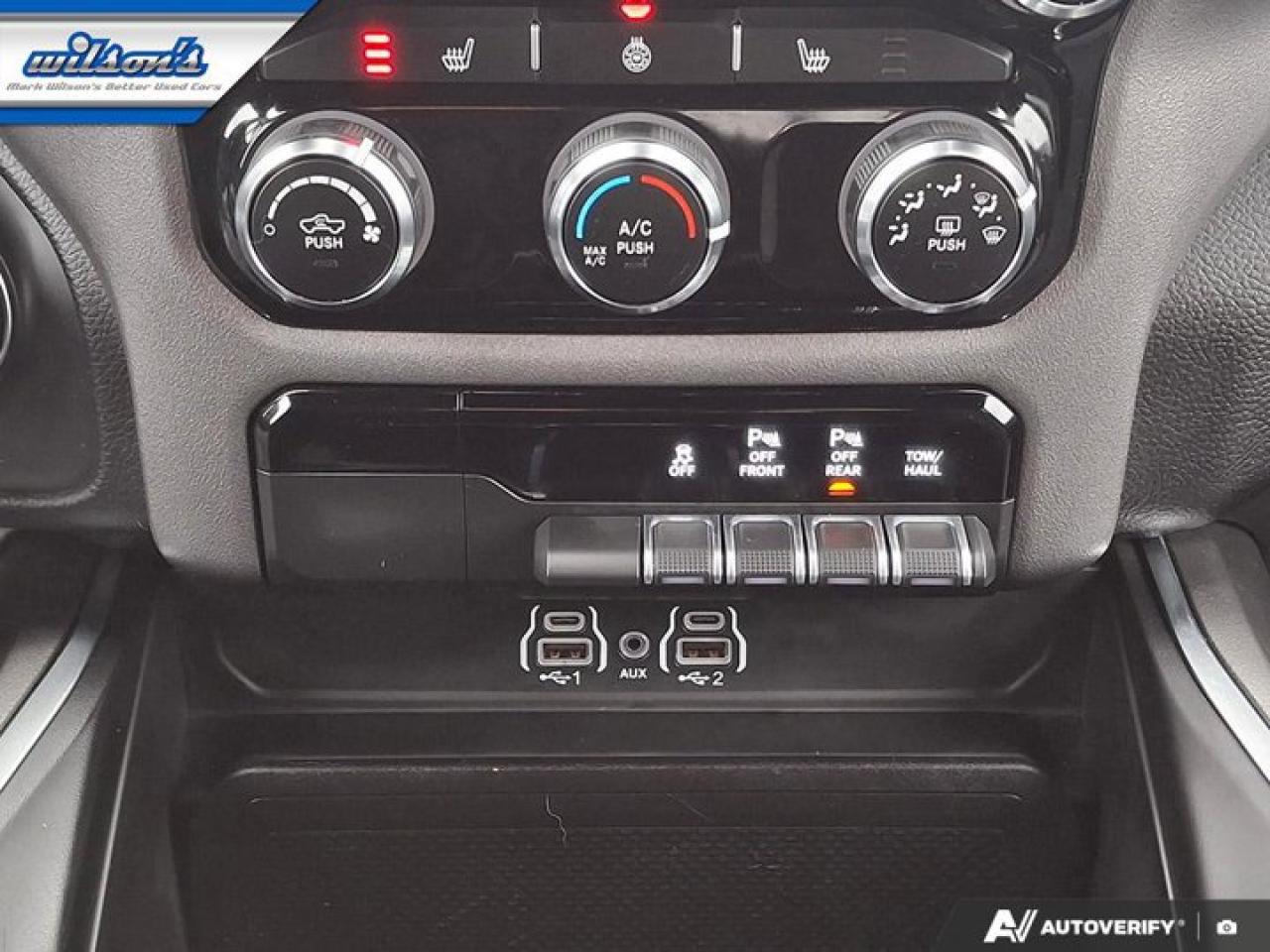 2025 RAM 1500 Big Horn Crew 4X4 | 3.0L Hurricane Twin Turbo | Heated Wheel + Seats | Power Seat | Rear Cam & More! Photo