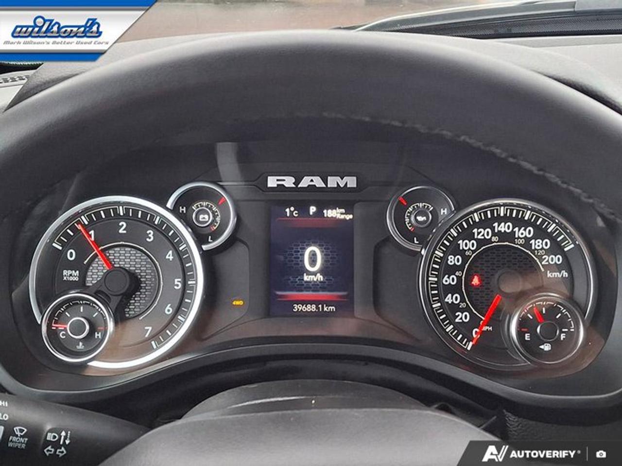 2025 RAM 1500 Big Horn Crew 4X4 | 3.0L Hurricane Twin Turbo | Heated Wheel + Seats | Power Seat | Rear Cam & More! Photo