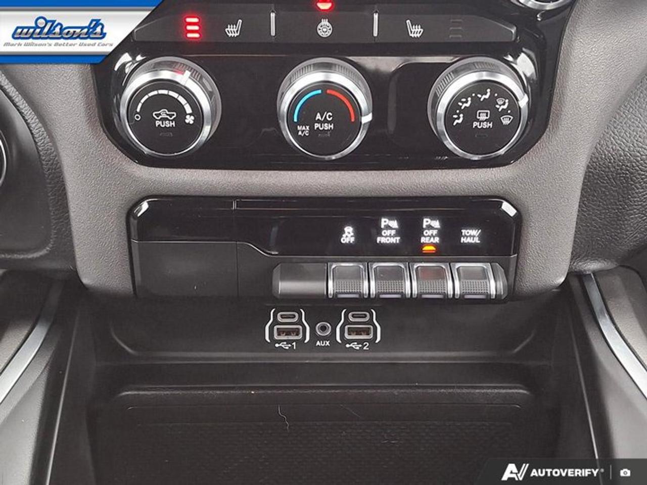 2025 RAM 1500 Big Horn Crew 4X4 | 3.0L Hurricane Twin Turbo | Heated Wheel + Seats | Power Seat | Rear Cam & More! Photo