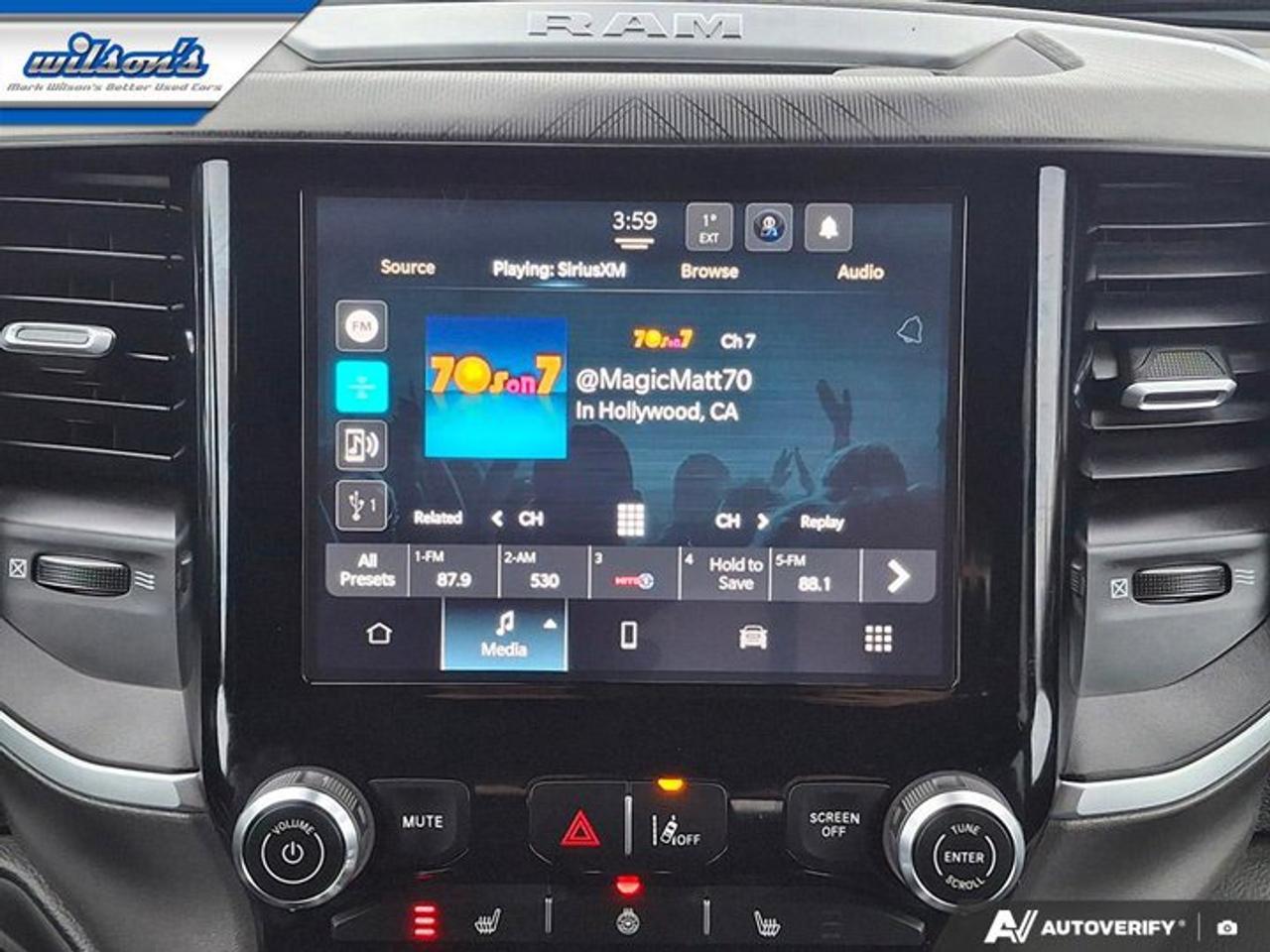 2025 RAM 1500 Big Horn Crew 4X4 | 3.0L Hurricane Twin Turbo | Heated Wheel + Seats | Power Seat | Rear Cam & More! Photo