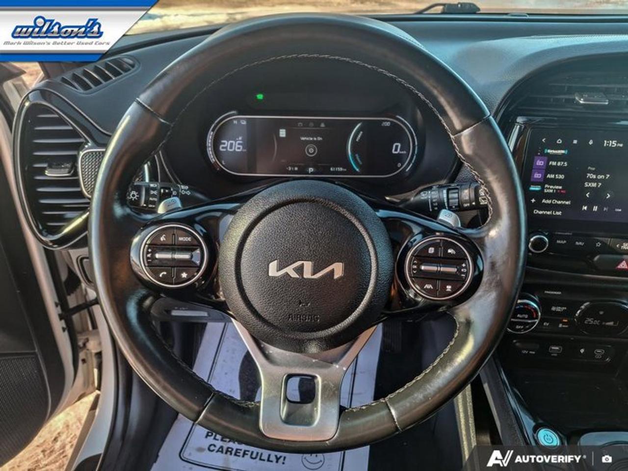 2023 Kia Soul EV EV Limited | Long Range | Leather | Sunroof | Nav | Heated + Cooled Seats | Heated Wheel and More ! Photo