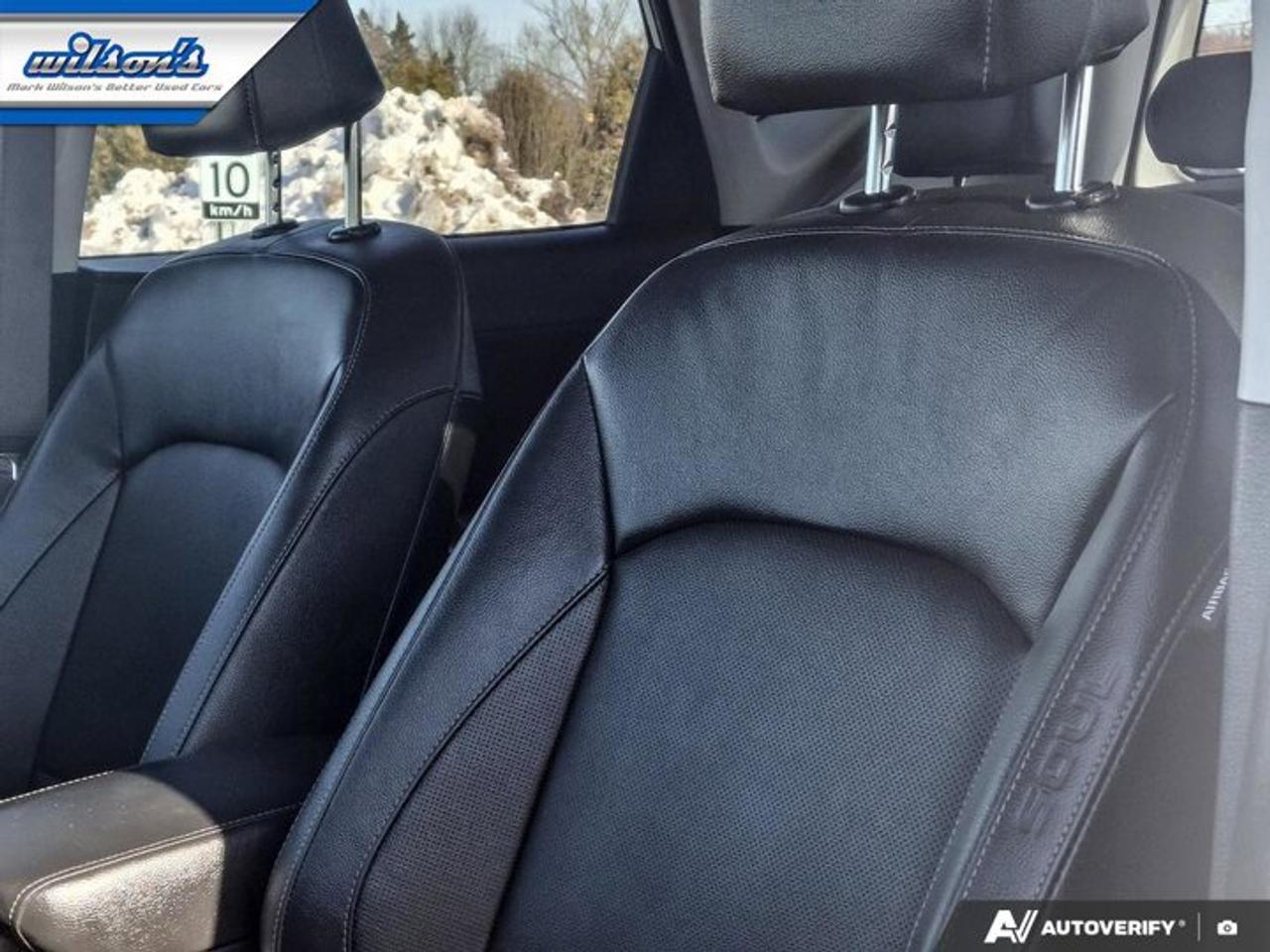 2023 Kia Soul EV EV Limited | Long Range | Leather | Sunroof | Nav | Heated + Cooled Seats | Heated Wheel and More ! Photo