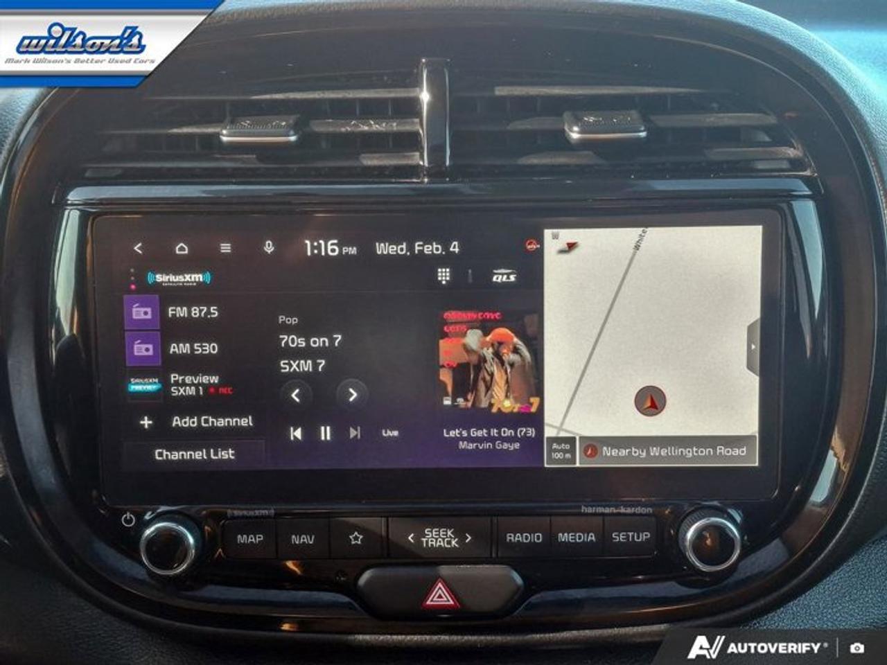 2023 Kia Soul EV EV Limited | Long Range | Leather | Sunroof | Nav | Heated + Cooled Seats | Heated Wheel and More ! Photo