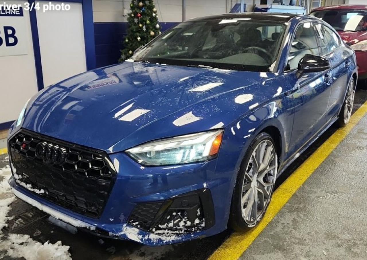 2023 Audi S5 Sportback Progressiv AWD | S-Line | Black Optic Plus | Sport | Leather | Nav | Sunroof | Heated Wheel & More ! Photo0