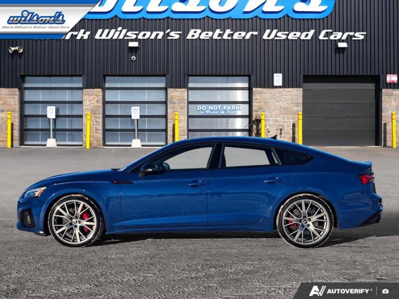 2023 Audi S5 Sportback Progressiv AWD | S-Line | Black Optic Plus | Sport | Leather | Nav | Sunroof | Heated Wheel & More ! Photo