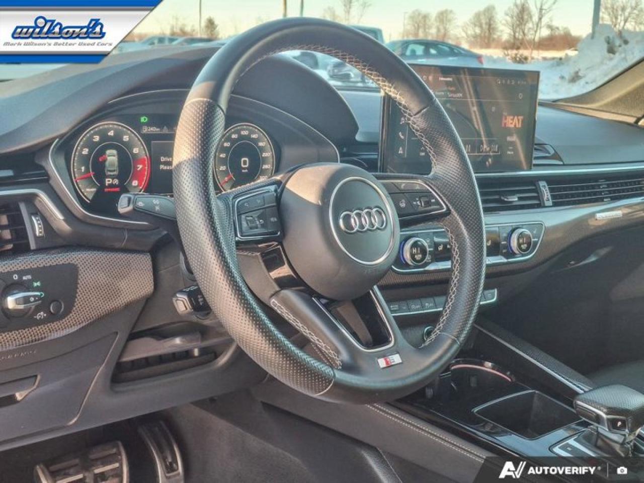 2023 Audi S5 Sportback Progressiv AWD | S-Line | Black Optic Plus | Sport | Leather | Nav | Sunroof | Heated Wheel & More ! Photo