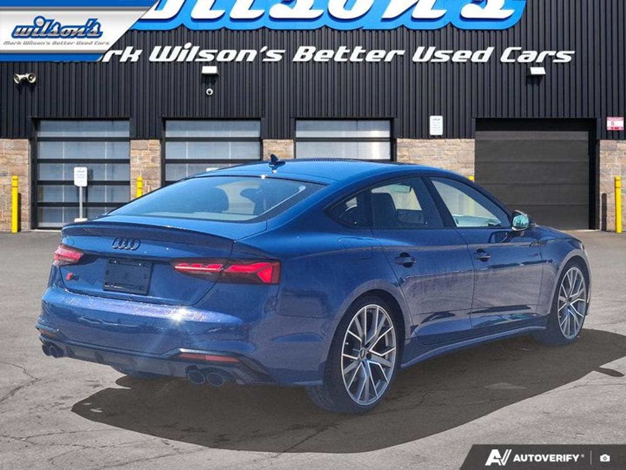 2023 Audi S5 Sportback Progressiv AWD | S-Line | Black Optic Plus | Sport | Leather | Nav | Sunroof | Heated Wheel & More ! Photo