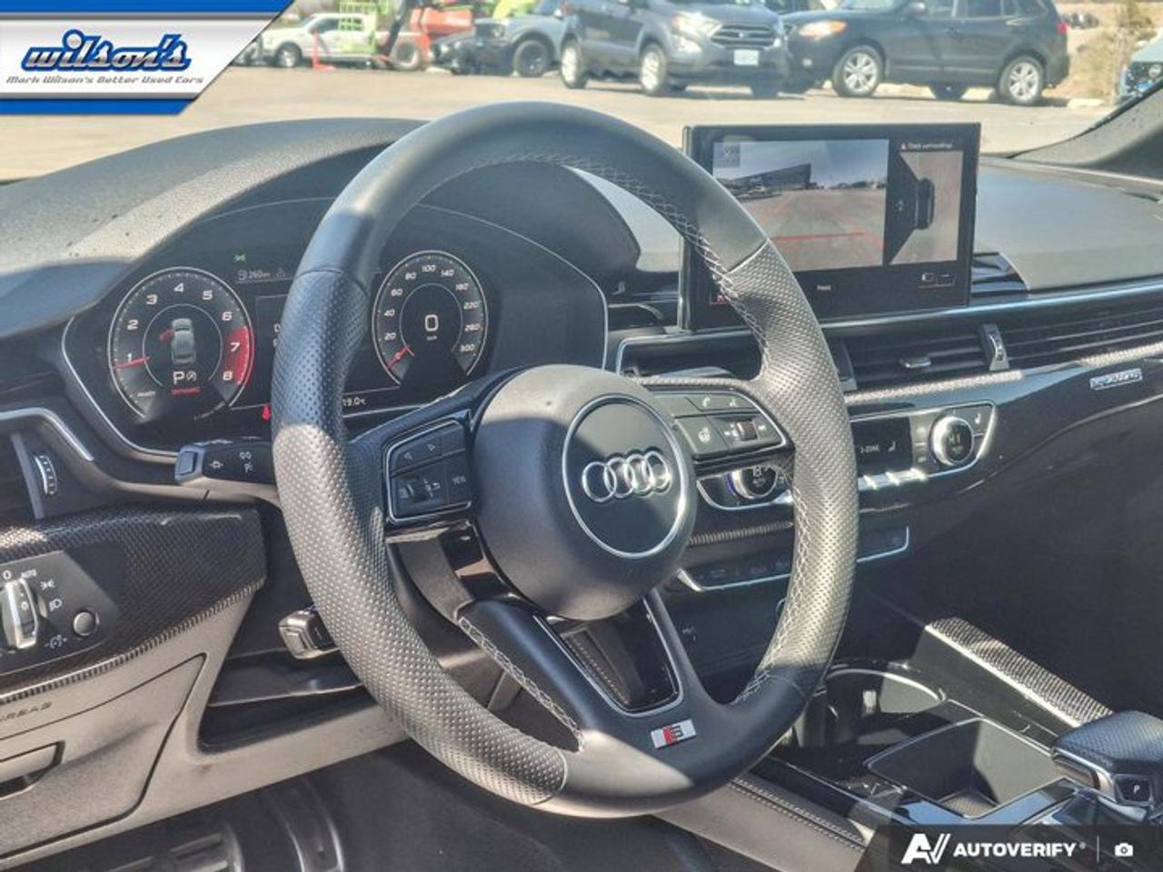 2023 Audi S5 Sportback Progressiv AWD | S-Line | Black Optic Plus | Sport | Leather | Nav | Sunroof | Heated Wheel & More ! Photo
