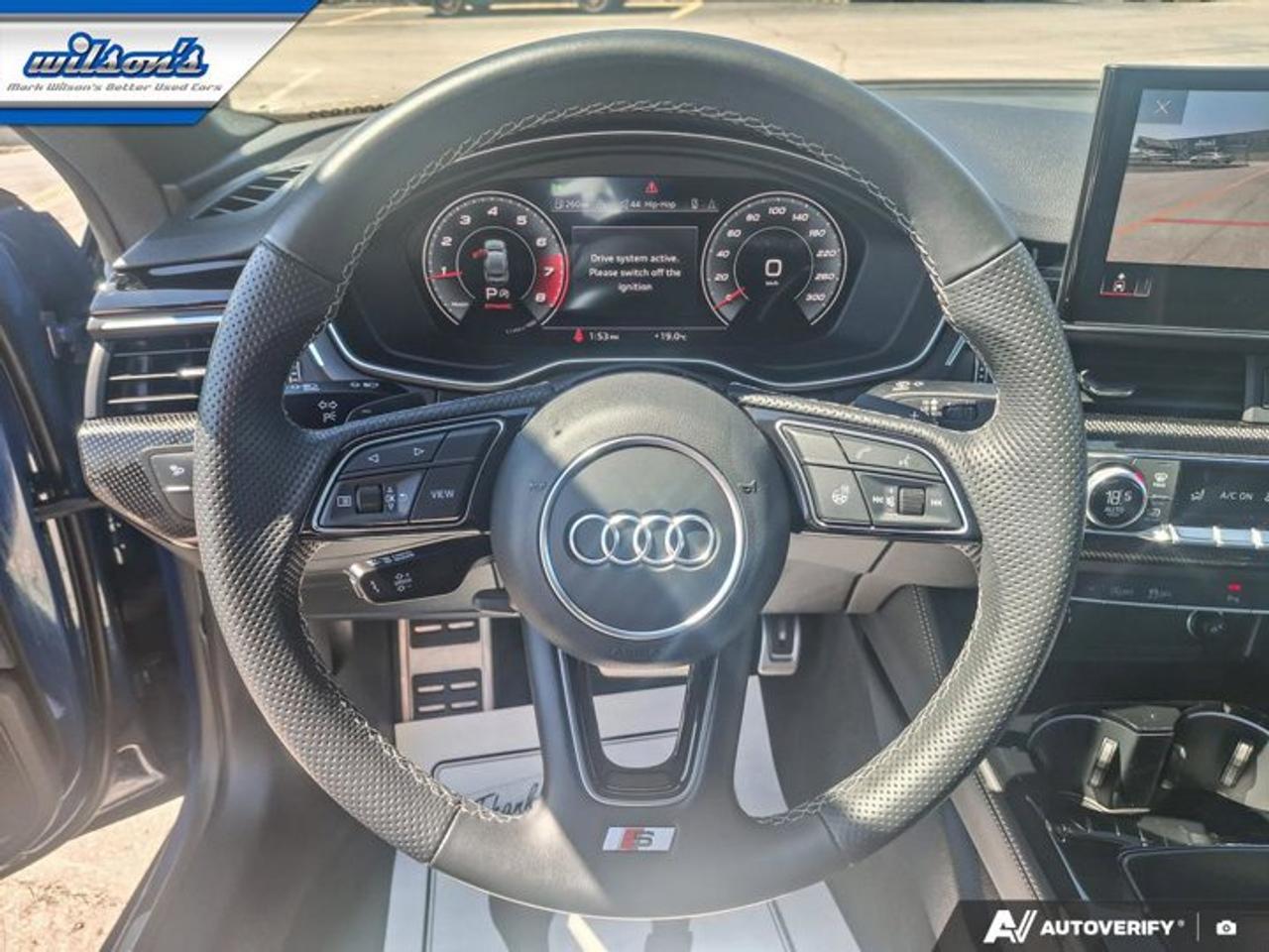 2023 Audi S5 Sportback Progressiv AWD | S-Line | Black Optic Plus | Sport | Leather | Nav | Sunroof | Heated Wheel & More ! Photo