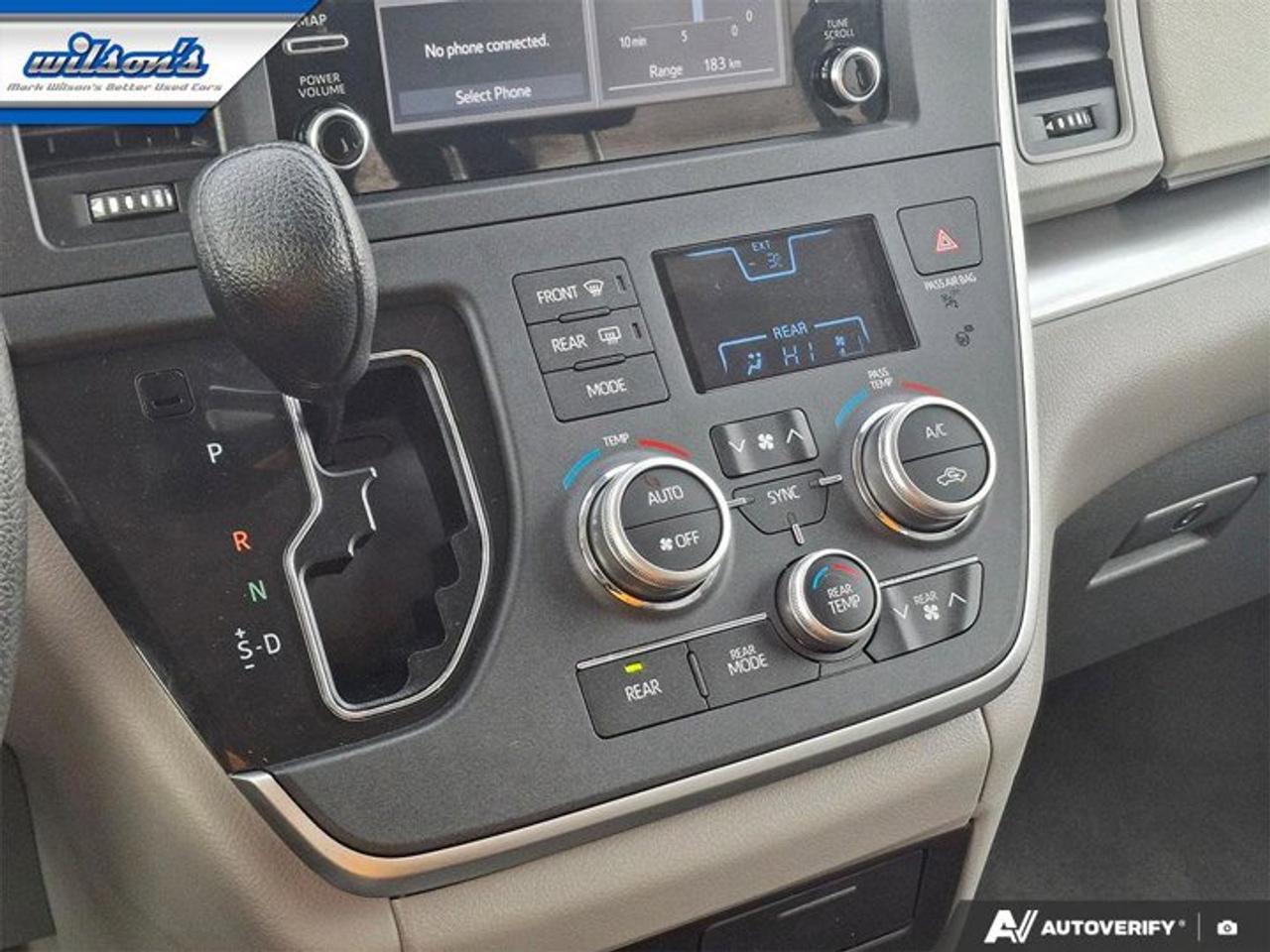 2020 Toyota Sienna 7 Passenger | V6 | Radar Cruise | Rear Camera | Bluetooth | Keyless Entry | and More ! Photo