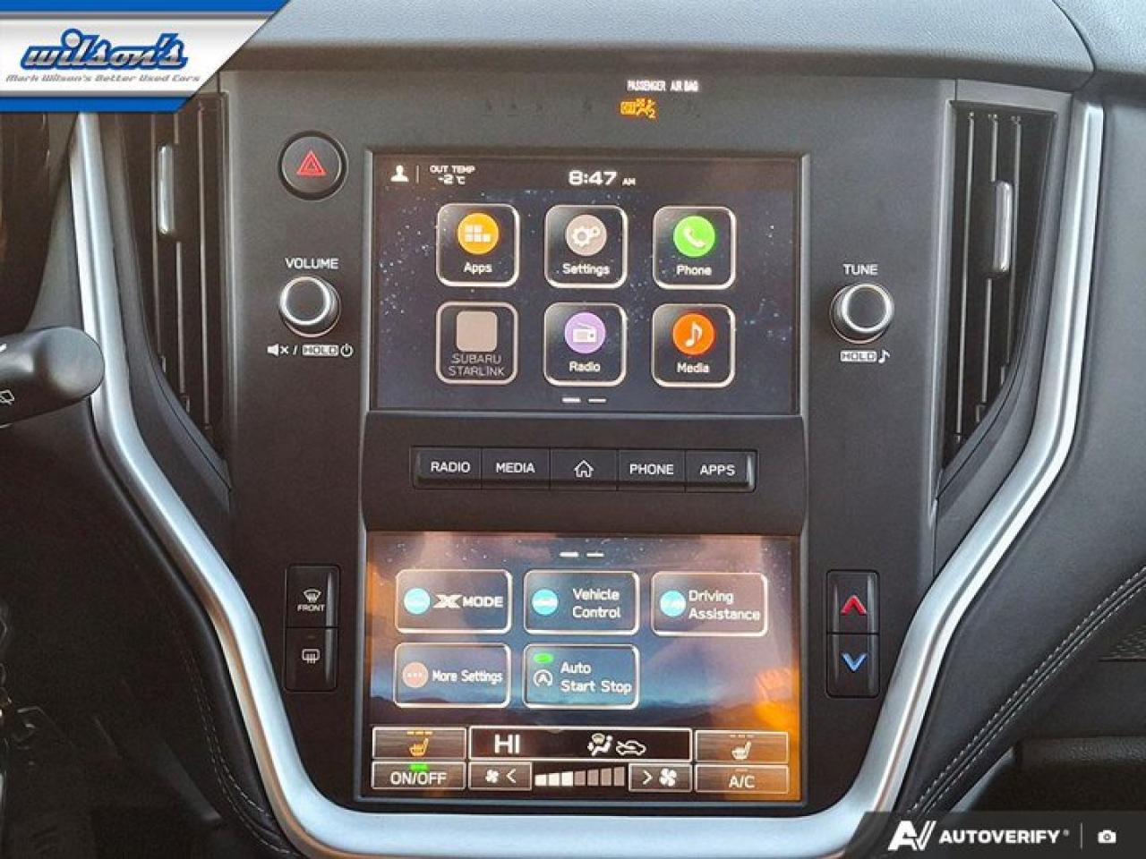 2023 Subaru Outback Convenience AWD | Heated Seats + Steering | Adaptive Cruise | CarPlay + Android | Rear Cam + More ! Photo