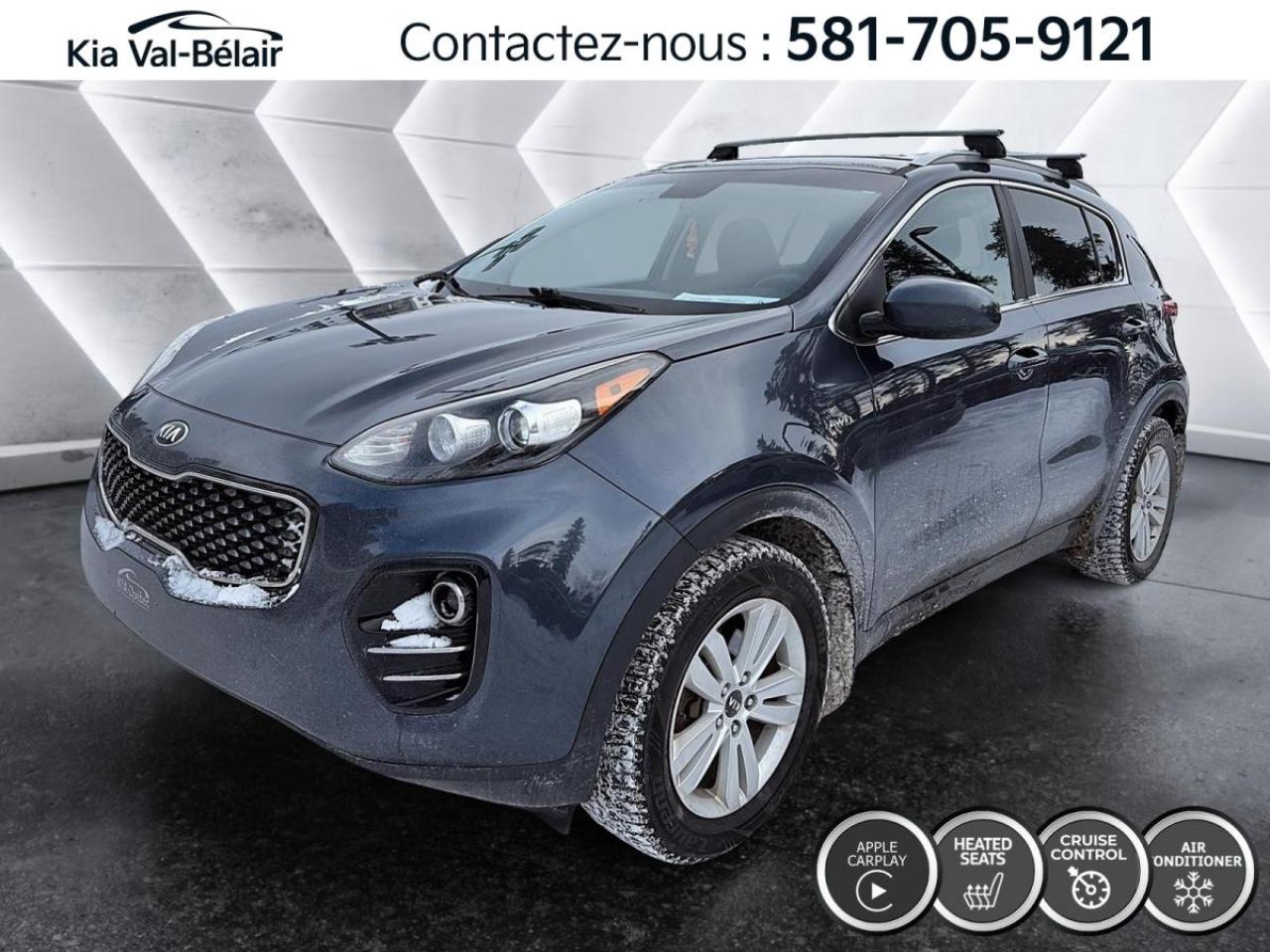 Used 2018 Kia Sportage LX *AWD *CRUISE *CAMERA *BLUETOOTH *SIEGES CHAUFF for sale in Québec, QC