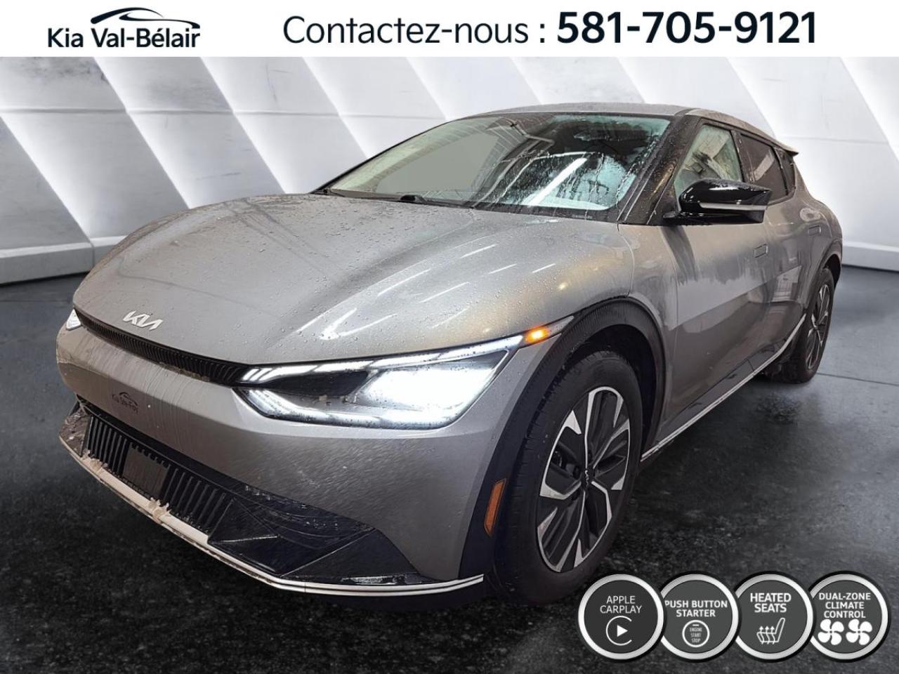 Used 2024 Kia EV6 LAND *AWD *320HP *CAMÉRA *CARPLAY *SIÈGES/VOLANT CHAUFF for sale in Québec, QC