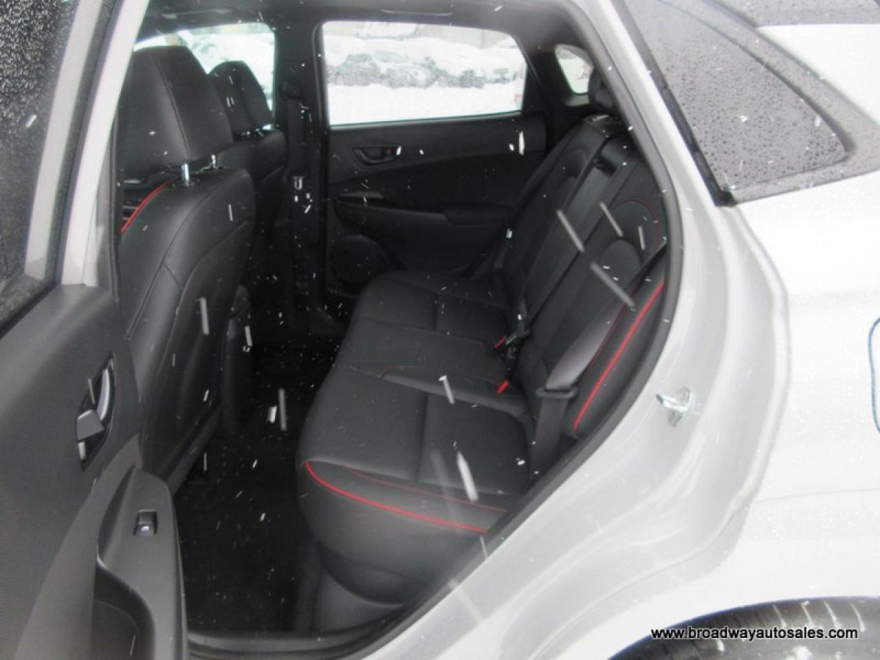 2022 Hyundai KONA ALL-WHEEL DRIVE N-LINE-PACKAGE 5 PASSENGER 1.6L - TURBO.. NAVIGATION.. POWER SUNROOF.. LEATHER.. HEATED SEATS & WHEEL.. BACK-UP CAMERA.. Photo