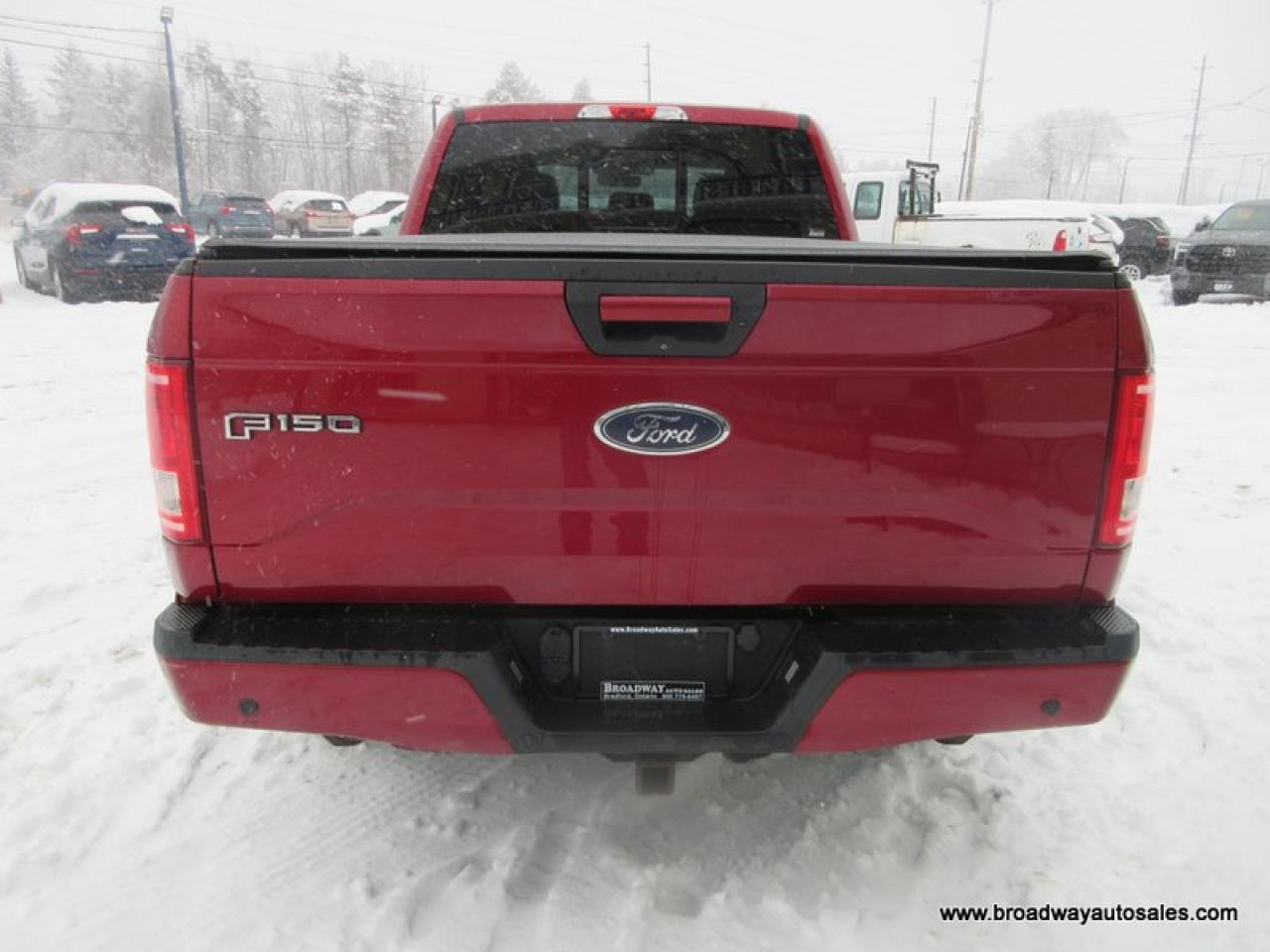 2016 Ford F-150 GREAT KM'S XLT-SPORT-MODEL 5 PASSENGER 3.5L - ECO-BOOST.. 4X4.. CREW-CAB.. SHORTY.. NAVIGATION.. POWER PEDALS.. HEATED SEATS.. BACK-UP CAMERA.. Photo