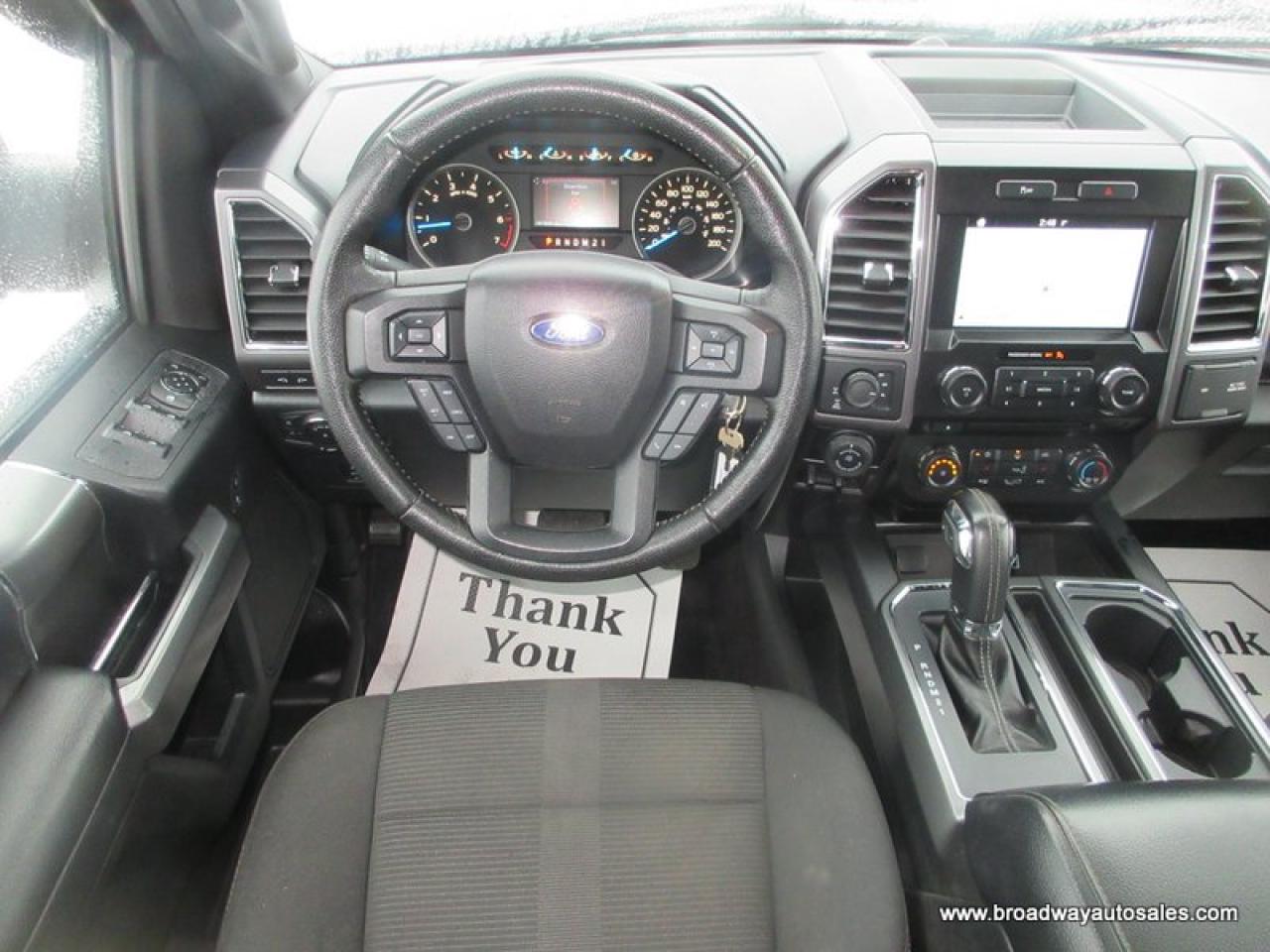 2016 Ford F-150 GREAT KM'S XLT-SPORT-MODEL 5 PASSENGER 3.5L - ECO-BOOST.. 4X4.. CREW-CAB.. SHORTY.. NAVIGATION.. POWER PEDALS.. HEATED SEATS.. BACK-UP CAMERA.. Photo