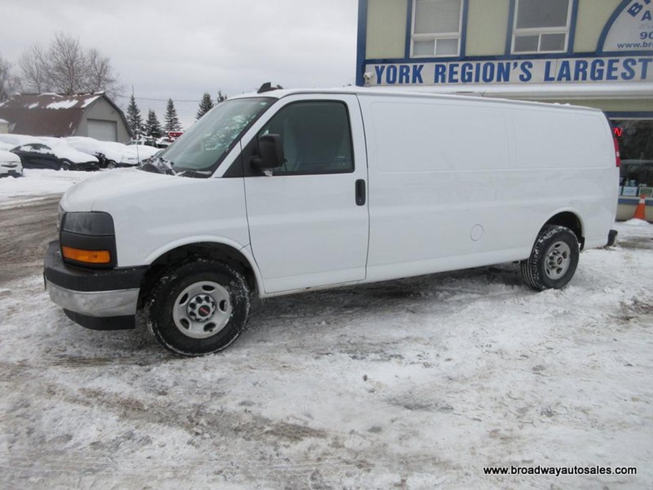 2019 GMC Savana 3/4 TON CARGO-MOVING 5 PASSENGER 6.0L - V8.. EXTENDED-CARGO-AREA.. REAR BENCH SEATING.. BARN-DOOR-ENTRANCES.. TOW SUPPORT.. Photo