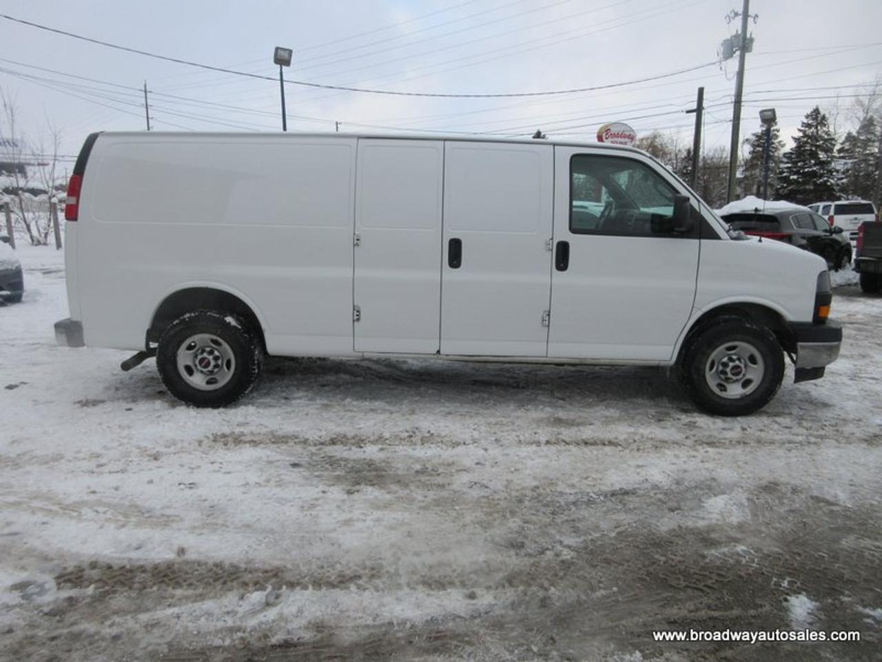 2019 GMC Savana 3/4 TON CARGO-MOVING 5 PASSENGER 6.0L - V8.. EXTENDED-CARGO-AREA.. REAR BENCH SEATING.. BARN-DOOR-ENTRANCES.. TOW SUPPORT.. Photo