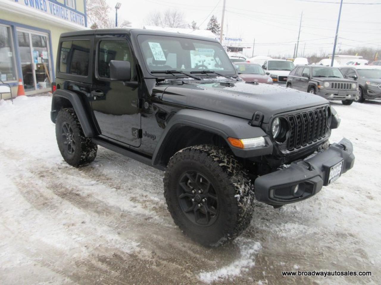 2025 Jeep Wrangler LIKE NEW WILLY'S-SPORT-MODEL 4 PASSENGER 2.0L - TURBO.. HEATED SEATS & WHEEL.. REMOVEABLE-HARD-TOP.. BACK-UP CAMERA.. BLUETOOTH SYSTEM.. Photo4