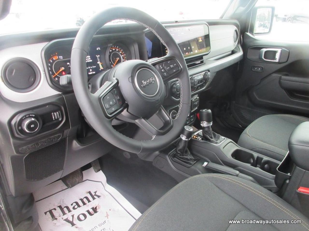 2025 Jeep Wrangler LIKE NEW WILLY'S-SPORT-MODEL 4 PASSENGER 2.0L - TURBO.. HEATED SEATS & WHEEL.. REMOVEABLE-HARD-TOP.. BACK-UP CAMERA.. BLUETOOTH SYSTEM.. Photo