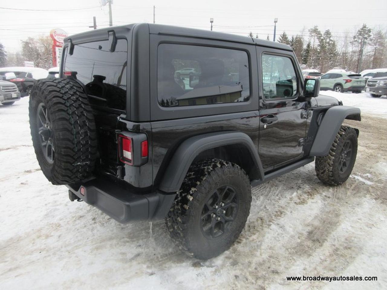 2025 Jeep Wrangler LIKE NEW WILLY'S-SPORT-MODEL 4 PASSENGER 2.0L - TURBO.. 4X4.. HEATED SEATS & WHEEL.. REMOVEABLE-HARD-TOP.. BACK-UP CAMERA.. BLUETOOTH SYSTEM.. Photo