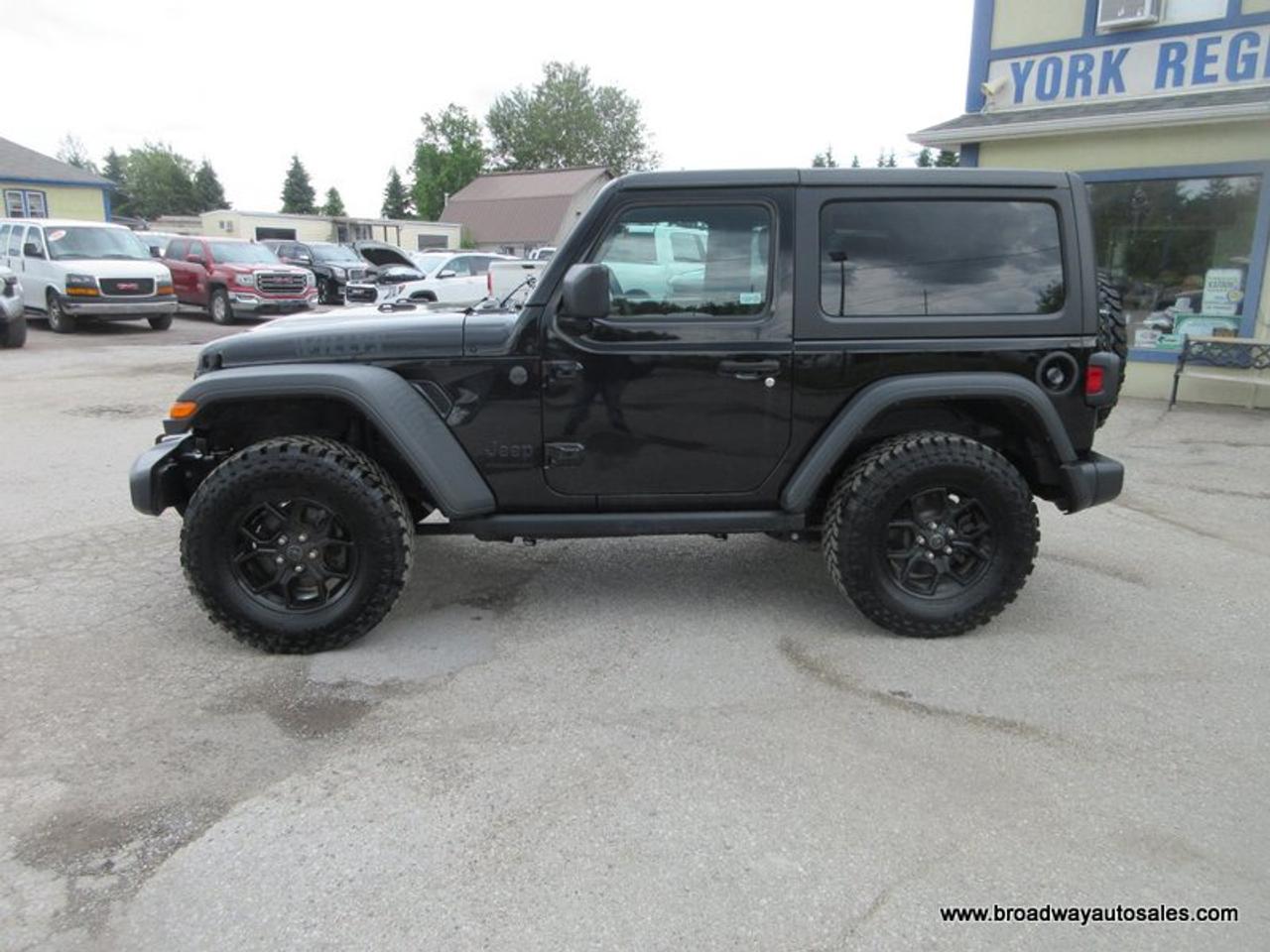 2025 Jeep Wrangler LIKE NEW WILLY'S-SPORT-MODEL 4 PASSENGER 2.0L - TURBO.. 4X4.. HEATED SEATS & WHEEL.. REMOVEABLE-HARD-TOP.. BACK-UP CAMERA.. BLUETOOTH SYSTEM.. Photo