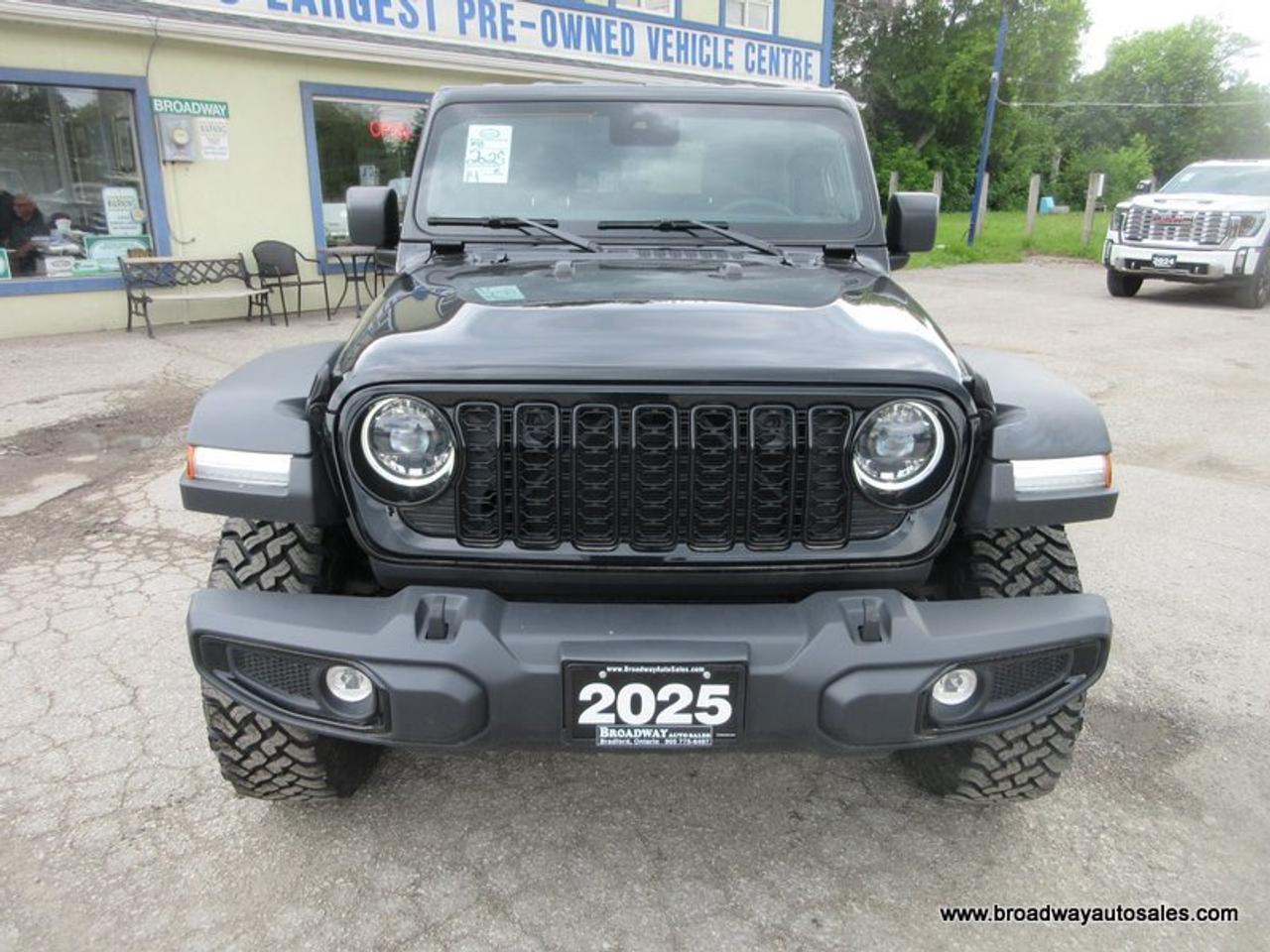 2025 Jeep Wrangler LIKE NEW WILLY'S-SPORT-MODEL 4 PASSENGER 2.0L - TURBO.. 4X4.. HEATED SEATS & WHEEL.. REMOVEABLE-HARD-TOP.. BACK-UP CAMERA.. BLUETOOTH SYSTEM.. Photo