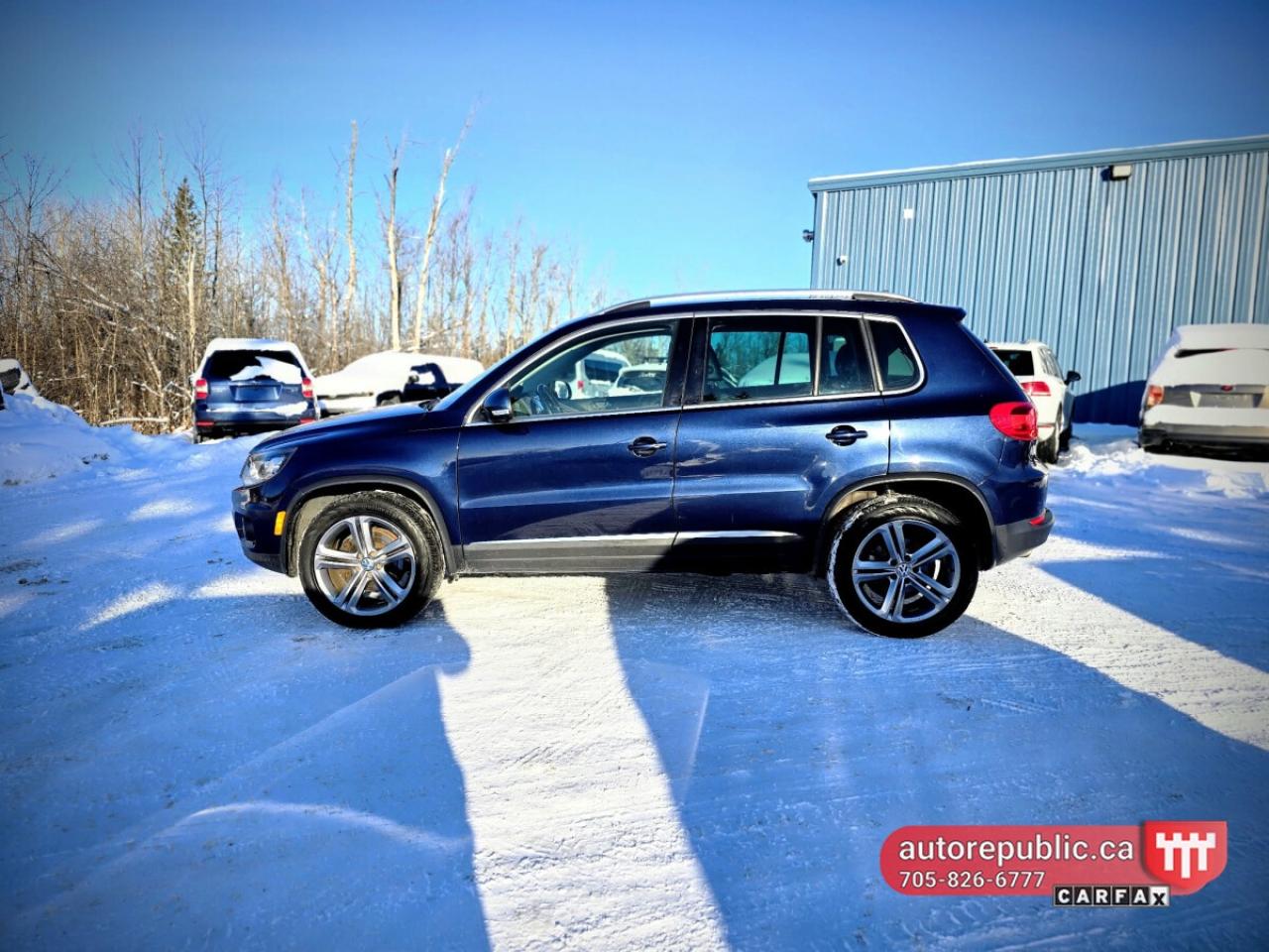 Used 2017 Volkswagen Tiguan Highline Certified Loaded Dealer Maintained for sale in Orillia, ON