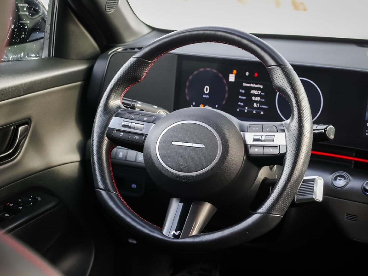 2024 Hyundai KONA N Line AWD  - Sunroof - $215 B/W Photo