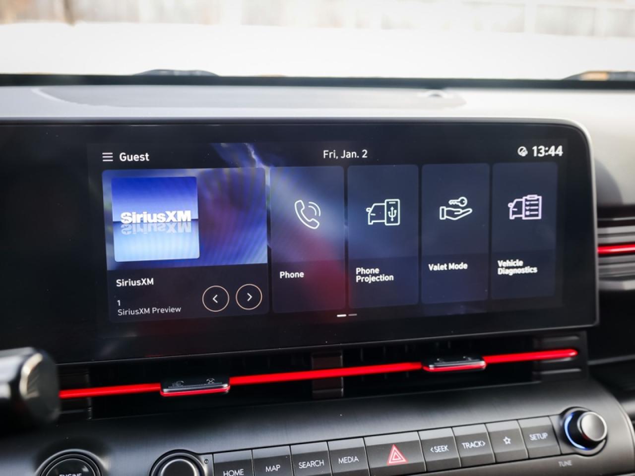 2024 Hyundai KONA N Line AWD  - Sunroof - $215 B/W Photo