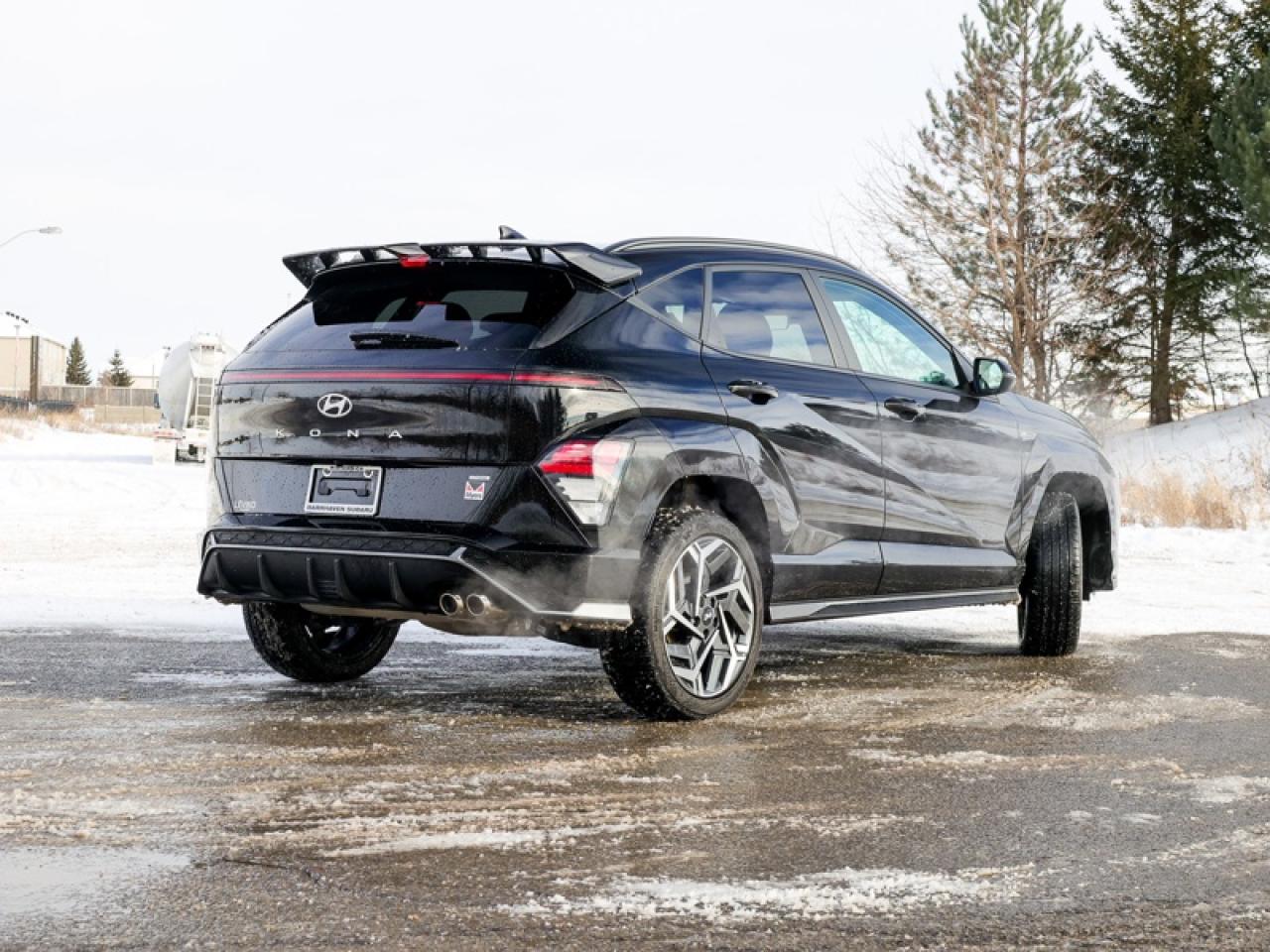 2024 Hyundai KONA N Line AWD  - Sunroof - $215 B/W Photo