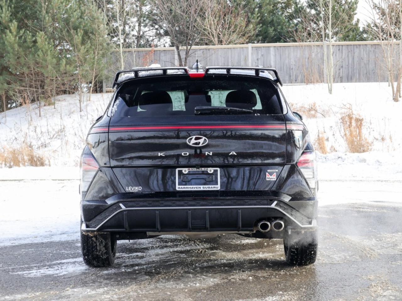 2024 Hyundai KONA N Line AWD  - Sunroof - $215 B/W Photo