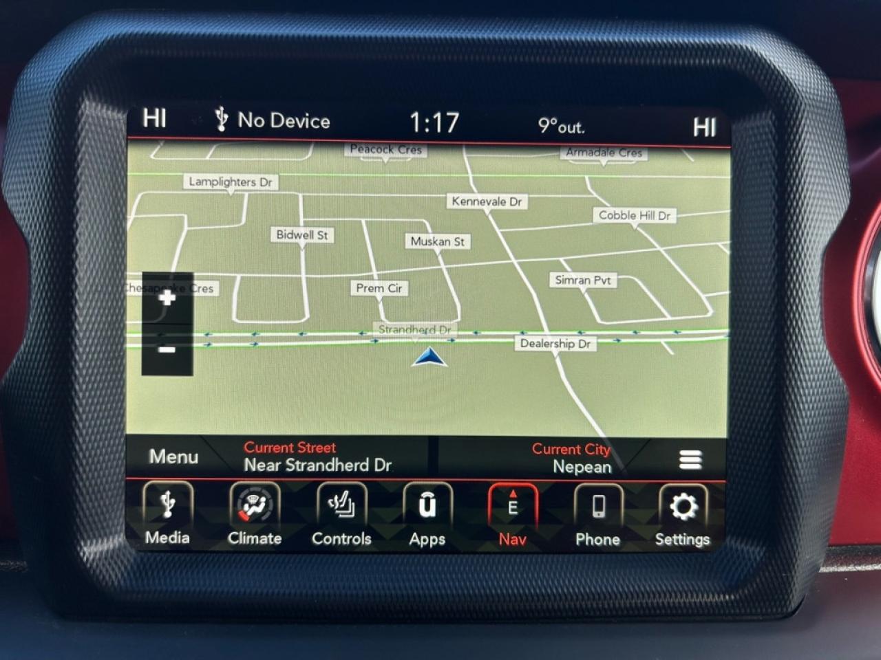 2023 Jeep Wrangler Unlimited Rubicon  -  Navigation Photo