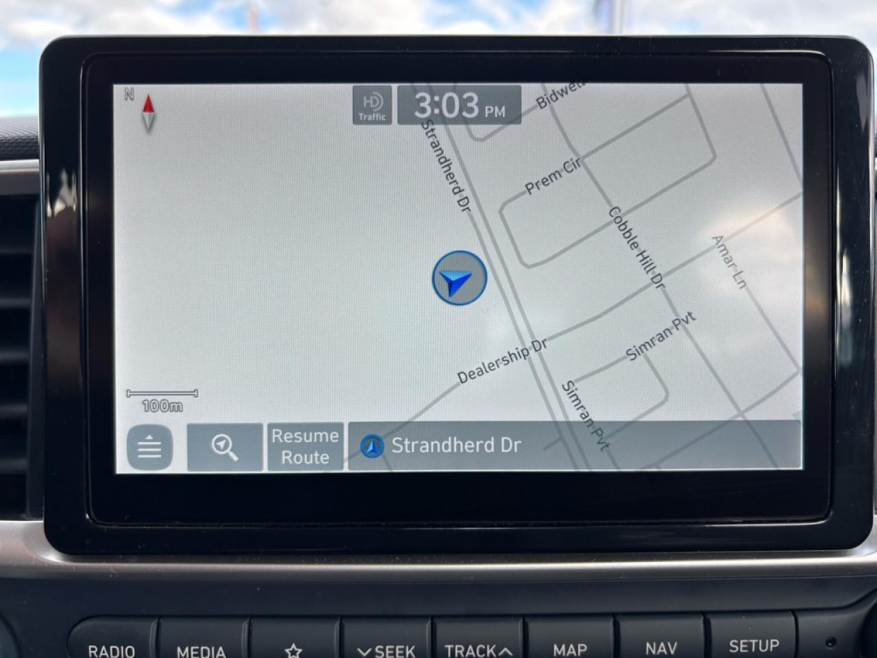 2022 Hyundai Venue Ultimate w/Denim Interior Photo