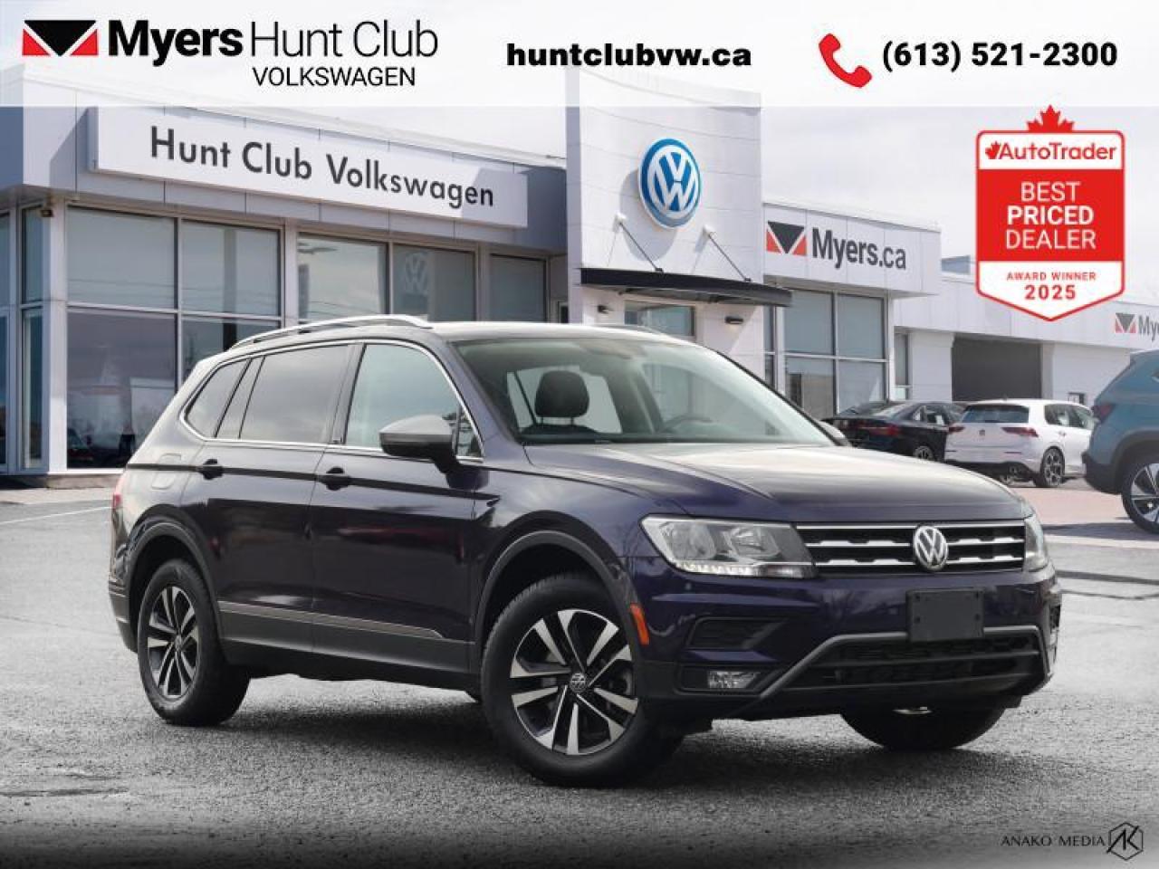 Used 2021 Volkswagen Tiguan United 4MOTION  - Sunroof for sale in Ottawa, ON