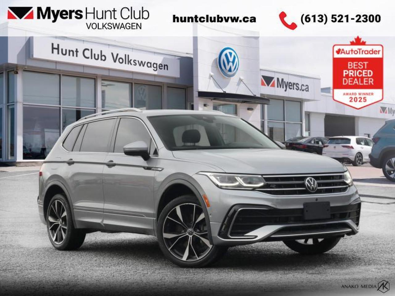 Used 2023 Volkswagen Tiguan Highline R-Line  - Certified for sale in Ottawa, ON
