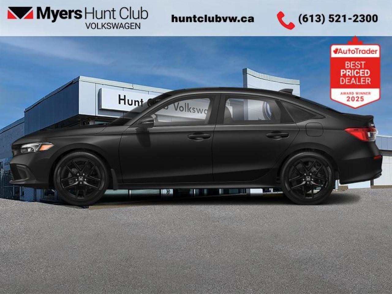 Used 2023 Honda Civic Sedan Sport  - Sunroof -  Heated Seats for sale in Ottawa, ON