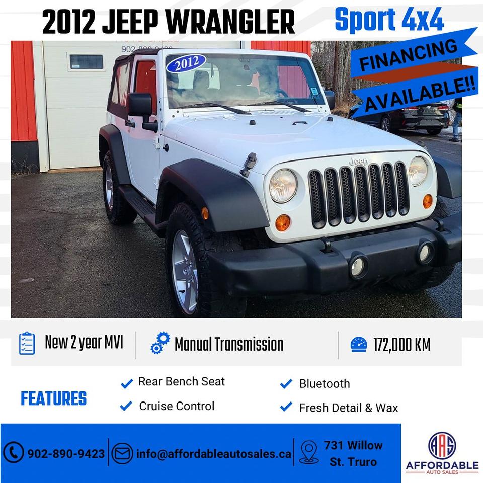 2012 Jeep Wrangler SPORT