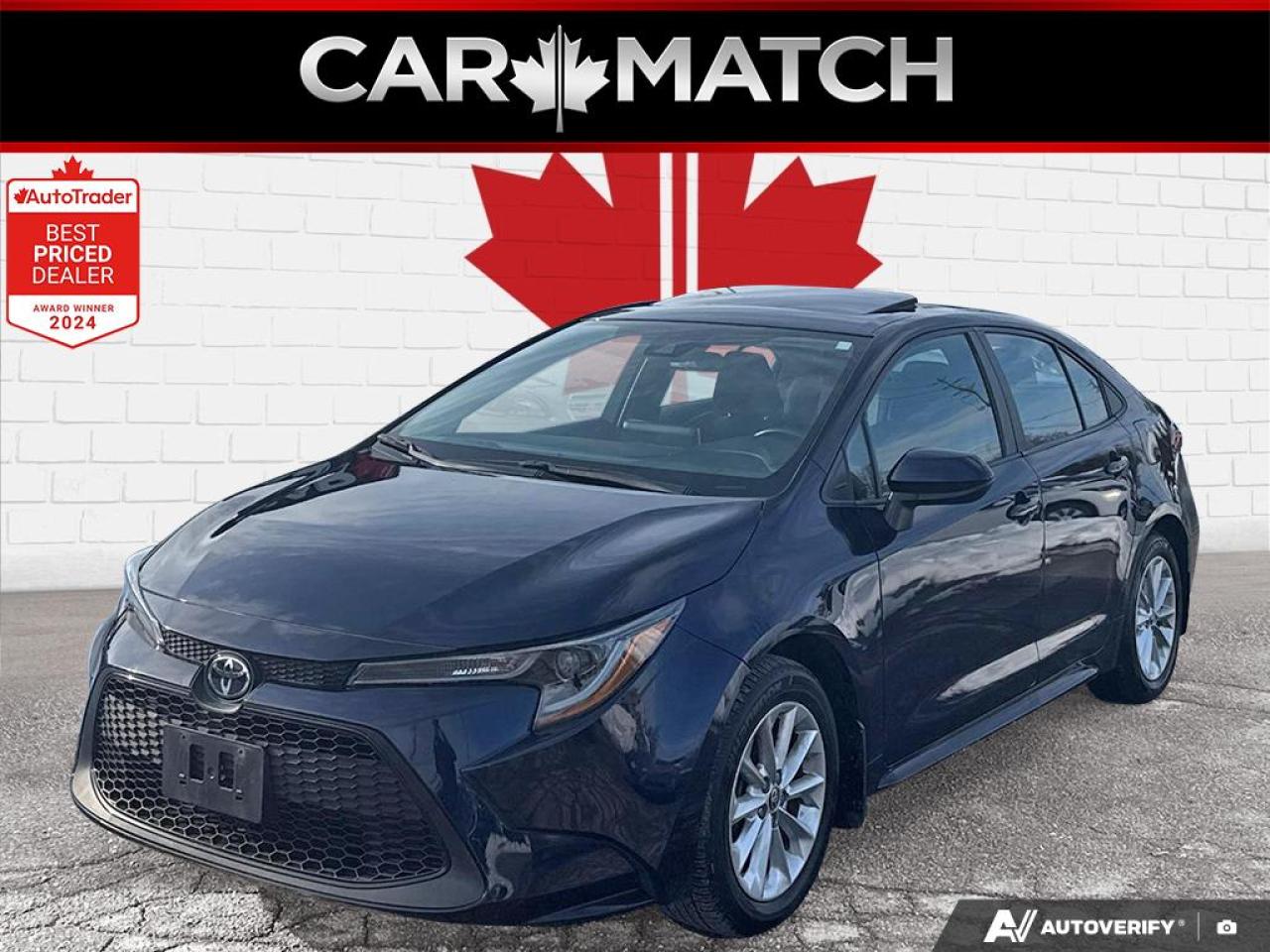2020 Toyota Corolla LE UPGRADE / SUNROOF / ALLOY'S / ONLY 48,009 KM Photo0