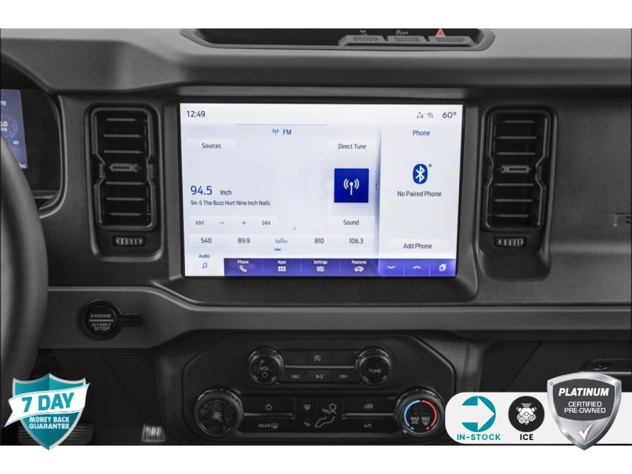 2024 Ford Bronco Big Bend 4X4 LEATHER LOW KMS! CERTIFIED Photo