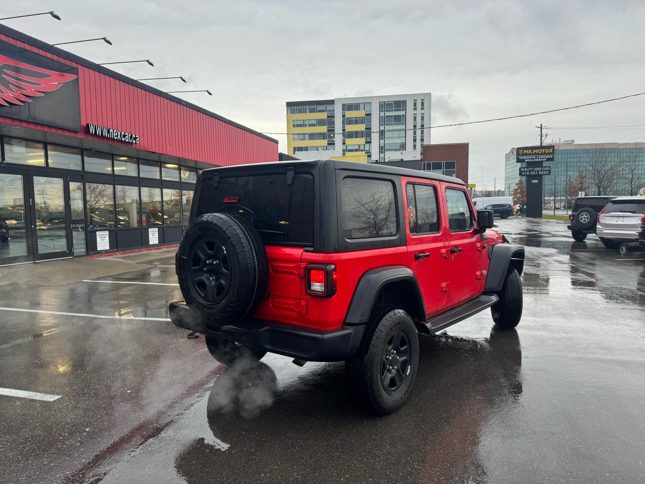 2018 Jeep Wrangler SPORT S 4WD AUTO  A/CARPLAY BACKUP CAMERA BUSH BAR Photo4