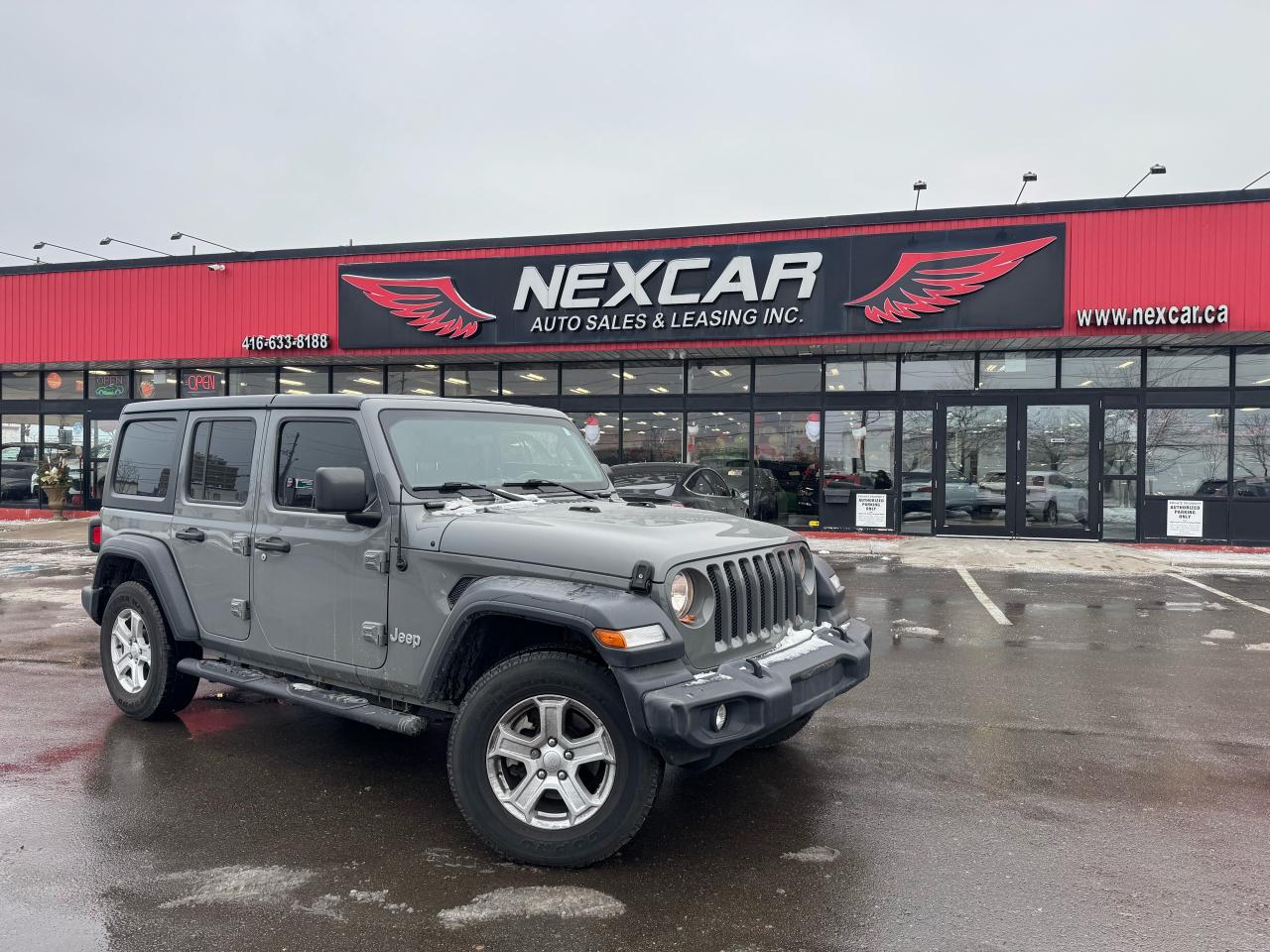 2019 Jeep Wrangler Sport S 4WD AUTO  A/CARPLAY BACKUP CAMERA TOW HOOK