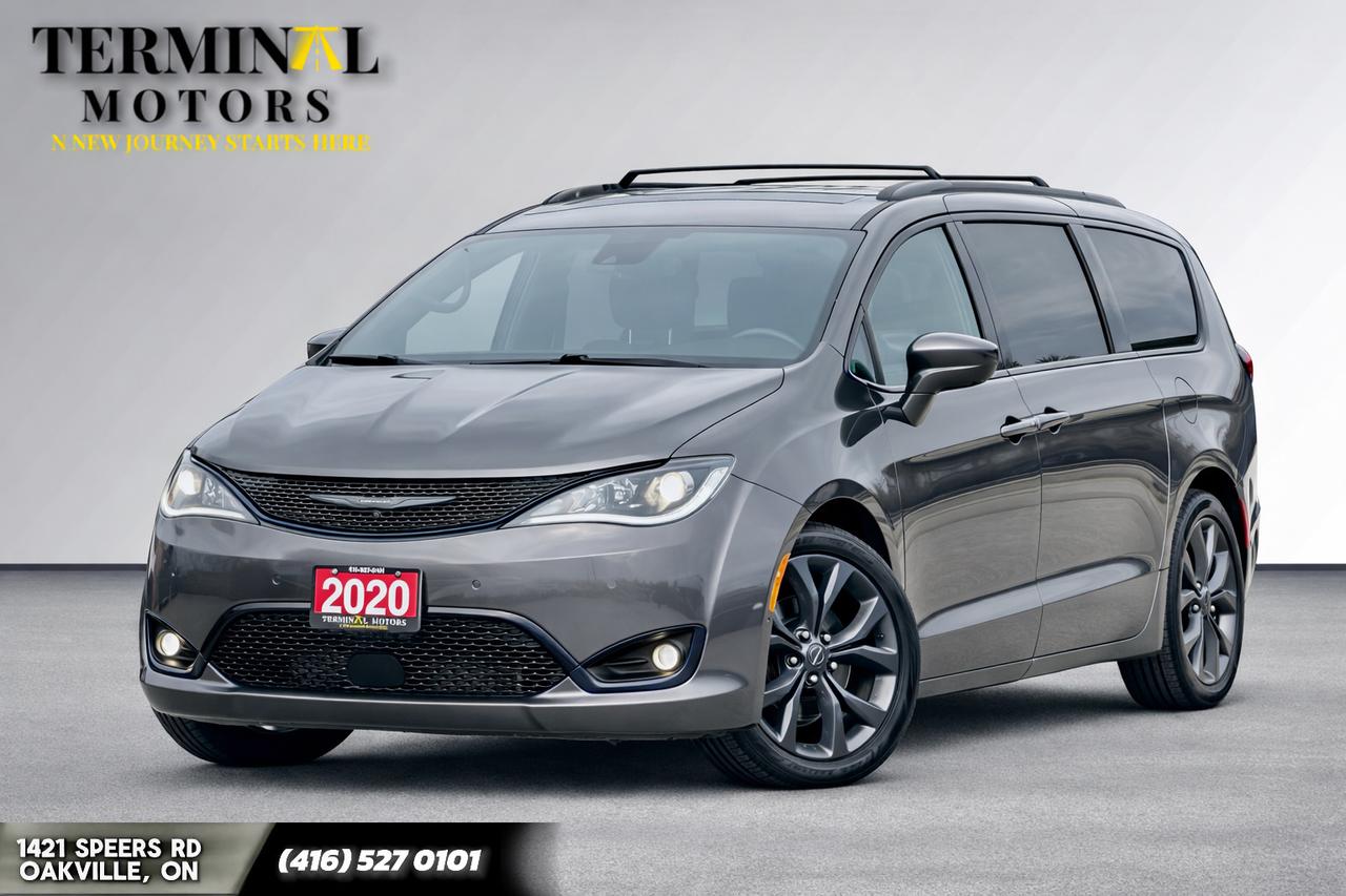 <div><span style=font-size: 1em;>#SAFETY CERTIFIED INCLUDED</span><br></div><div>#ONE OWNER&nbsp;</div><div>#TOURING-L PLUS / WITH S TRIM&nbsp;</div><div>#FULLY LOADED WITH TECH FEATURES&nbsp;</div><div><br></div><div>&nbsp;NEW ARRIVAL FAMILY OWNED 2020 PACIFICA IN AMAZING SHAPE, WITH THE PERFECT OPTIONS.

146,000 KMS&nbsp;</div><div><br></div><div>&nbsp;NEW PADS AND ROTORS&nbsp;</div><div>&nbsp;CLEAN AND DETAILED&nbsp;</div><div><br></div><div>&nbsp;OPTIONS INCLUDE:&nbsp;</div><div>-LANE ASSIST&nbsp;</div><div>&nbsp;-COLLISION ASSIST&nbsp;</div><div>&nbsp;-ADAPTIVE CRUISE CONTROL&nbsp;</div><div>&nbsp;-AUTO PARKING</div><div>-ORIGINAL NAVIGATION&nbsp;</div><div>-BACK UP CAMERA&nbsp;</div><div>-360 CAMERA&nbsp;</div><div>&nbsp;-HEATED SEATS</div><div>&nbsp;-HEATED STEERING WHEEL&nbsp;</div><div>-FRONT AND REAR CLIMATE CONTROLS&nbsp;</div><div>-PUSH TO START&nbsp;</div><div>-KEYLESS ENTRY&nbsp;</div><div>-S TRIM LEATHER SEATING&nbsp;</div><div>-APPLE CARPLAY/ ANDROID AUTO&nbsp;</div><div>-POWER SLIDING DOORS & TAILGATE&nbsp;</div><div>-STOW N GO&nbsp;</div><div>&nbsp;-HARMAN/KARMON SPEAKERS&nbsp;</div><div>-REMOTE START&nbsp;</div><div>-MEMORY SEATS&nbsp;</div><div>##AND MORE…&nbsp;</div><div><br></div><div>&nbsp;##BEING SOLD CERTIFIED WITH SAFETY INCLUDED IN THE PRICE!

PRICE + HST – NO EXTRA OR HIDDEN FEES

PLEASE CONTACT US TO BOOK YOUR APPOINTMENT FOR VIEWING AND TEST DRIVE.<br></div>